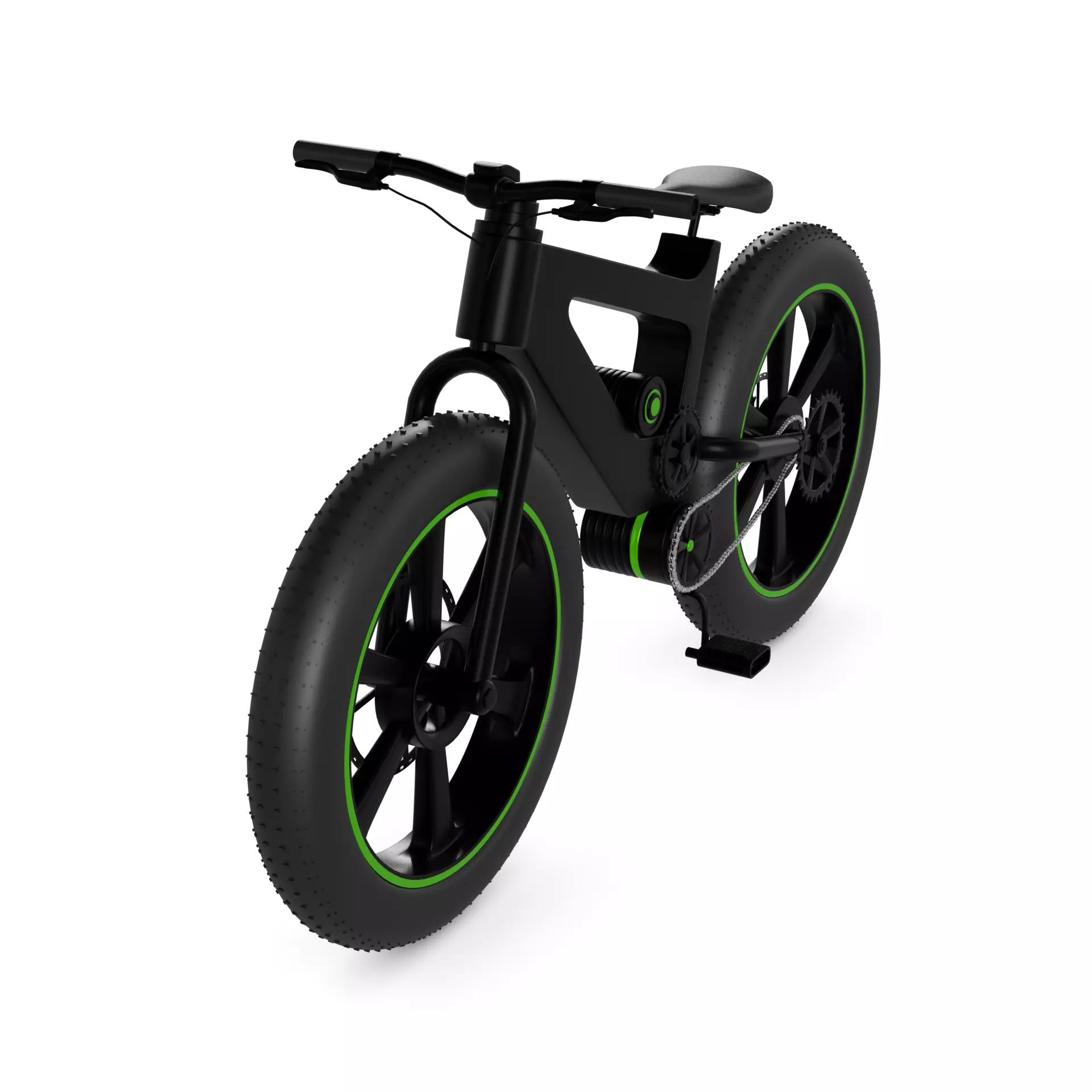 Pedal Bike 3D model_0