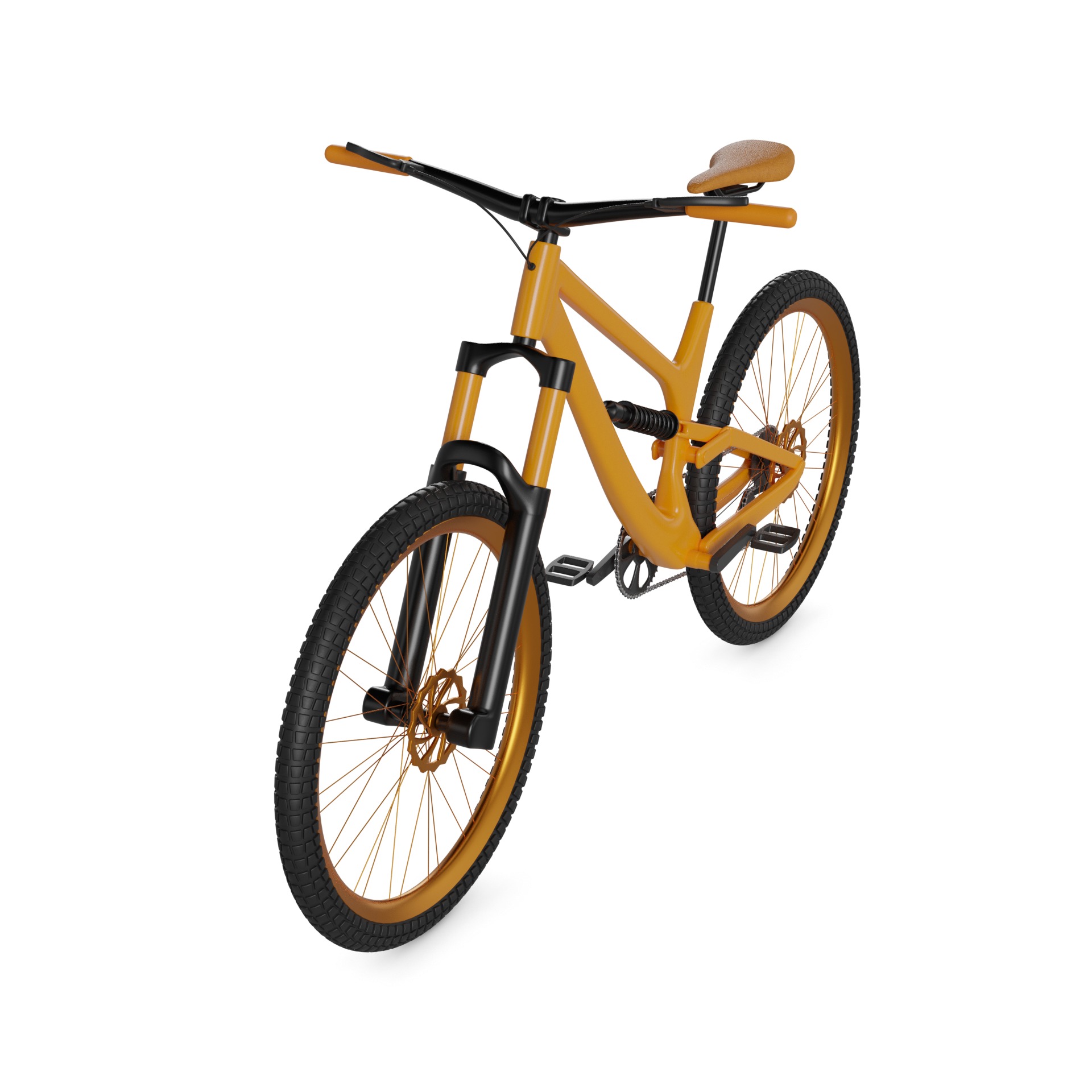 Mountain Bike 3D model_5