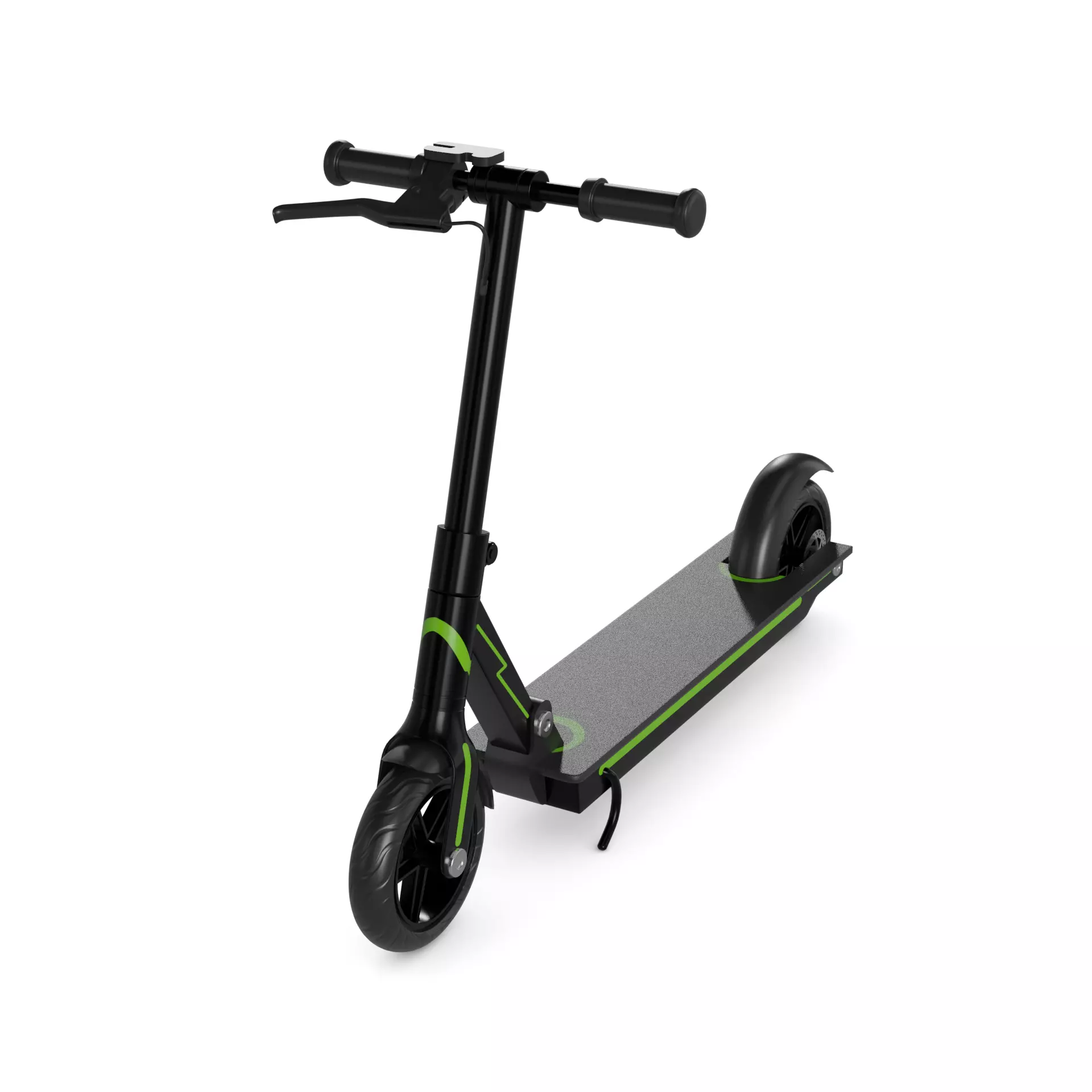 Electric Scooter 3D model_0