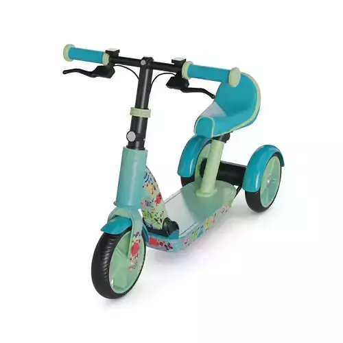 Three-Wheeled Scooter