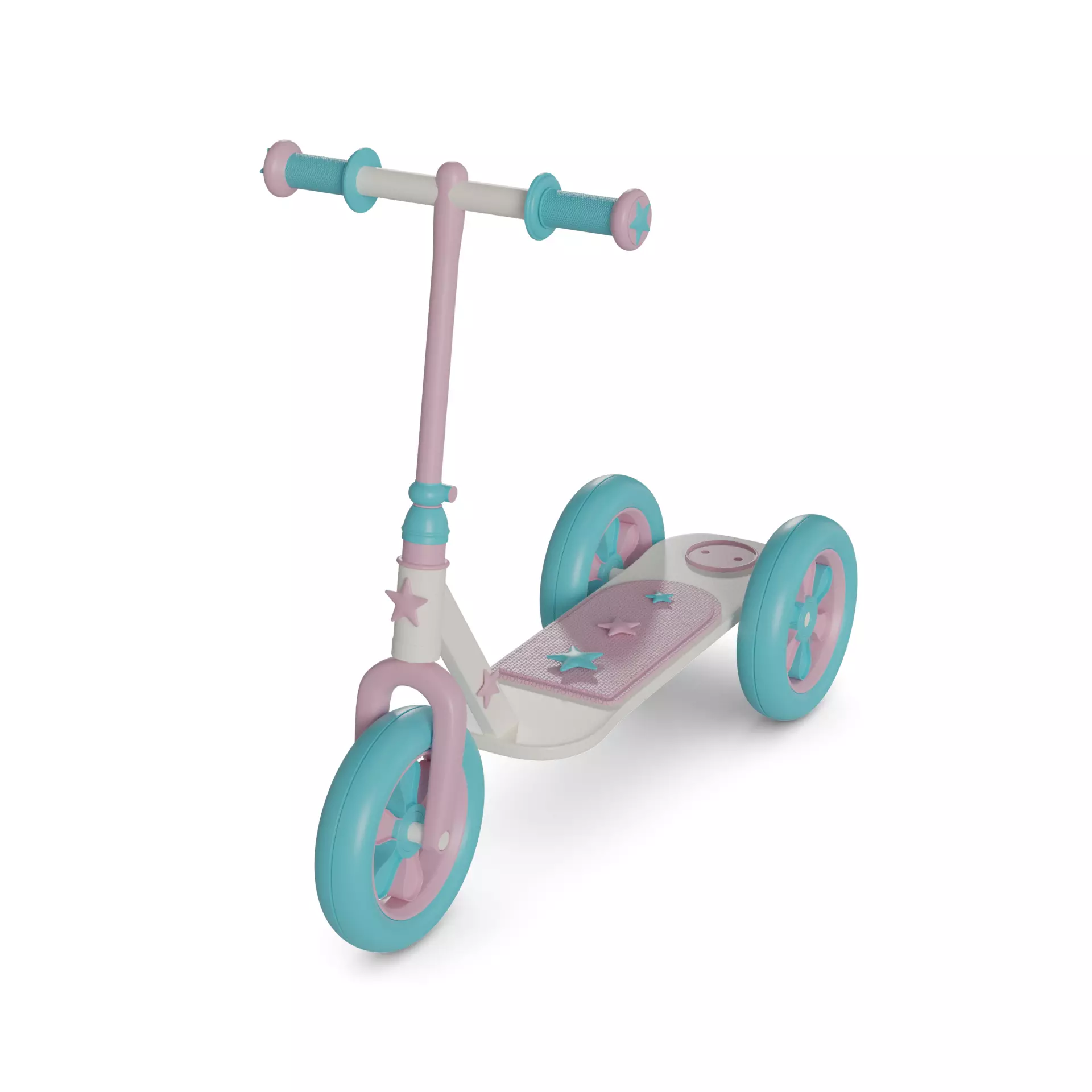 Three-Wheeled Scooter 3D model