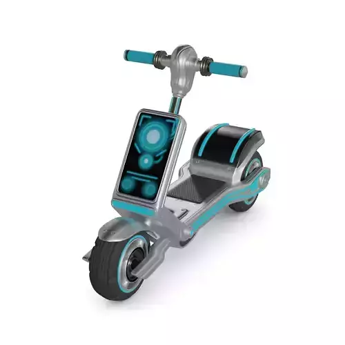 Three-Wheeled Scooter