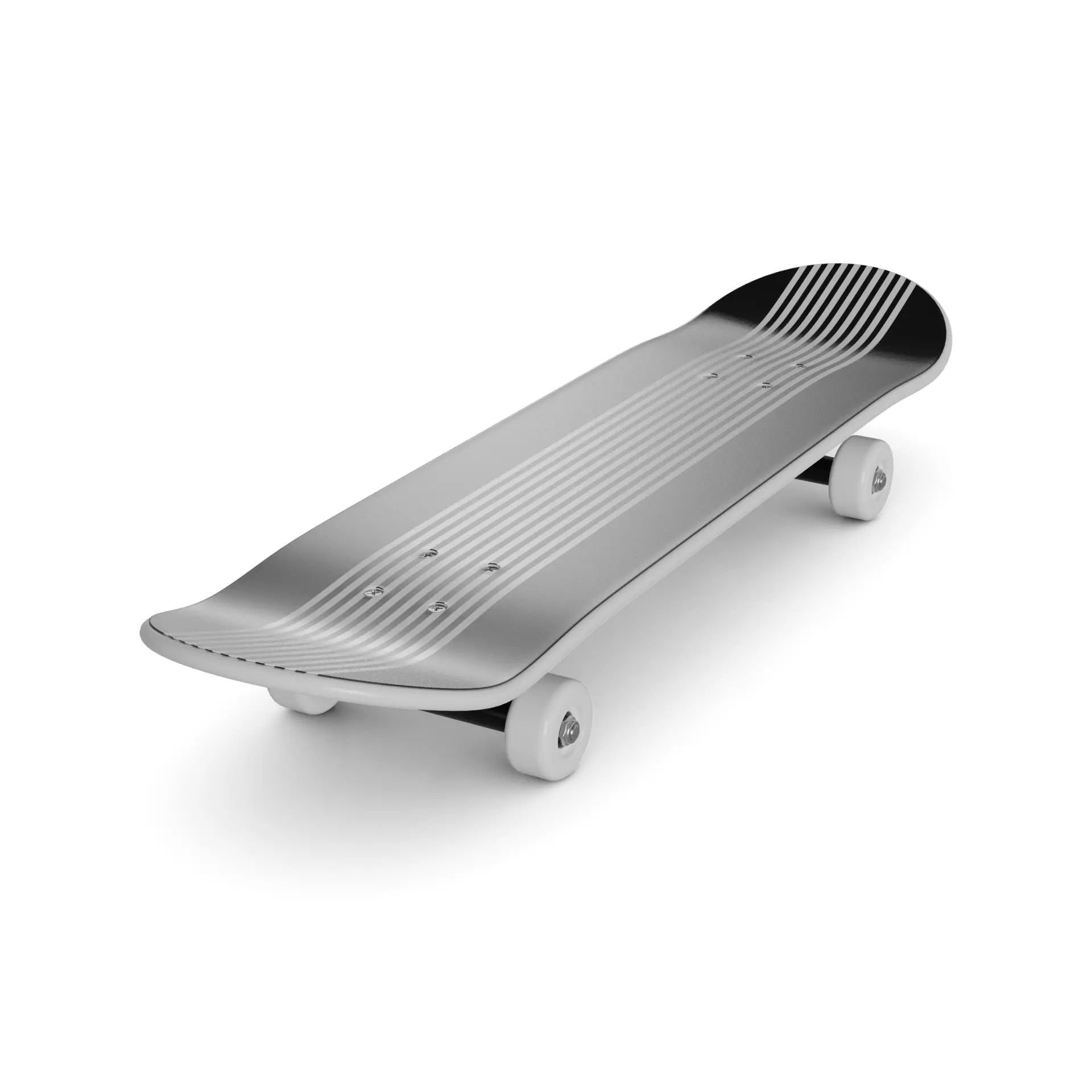 Standard Skateboard 3D model_0