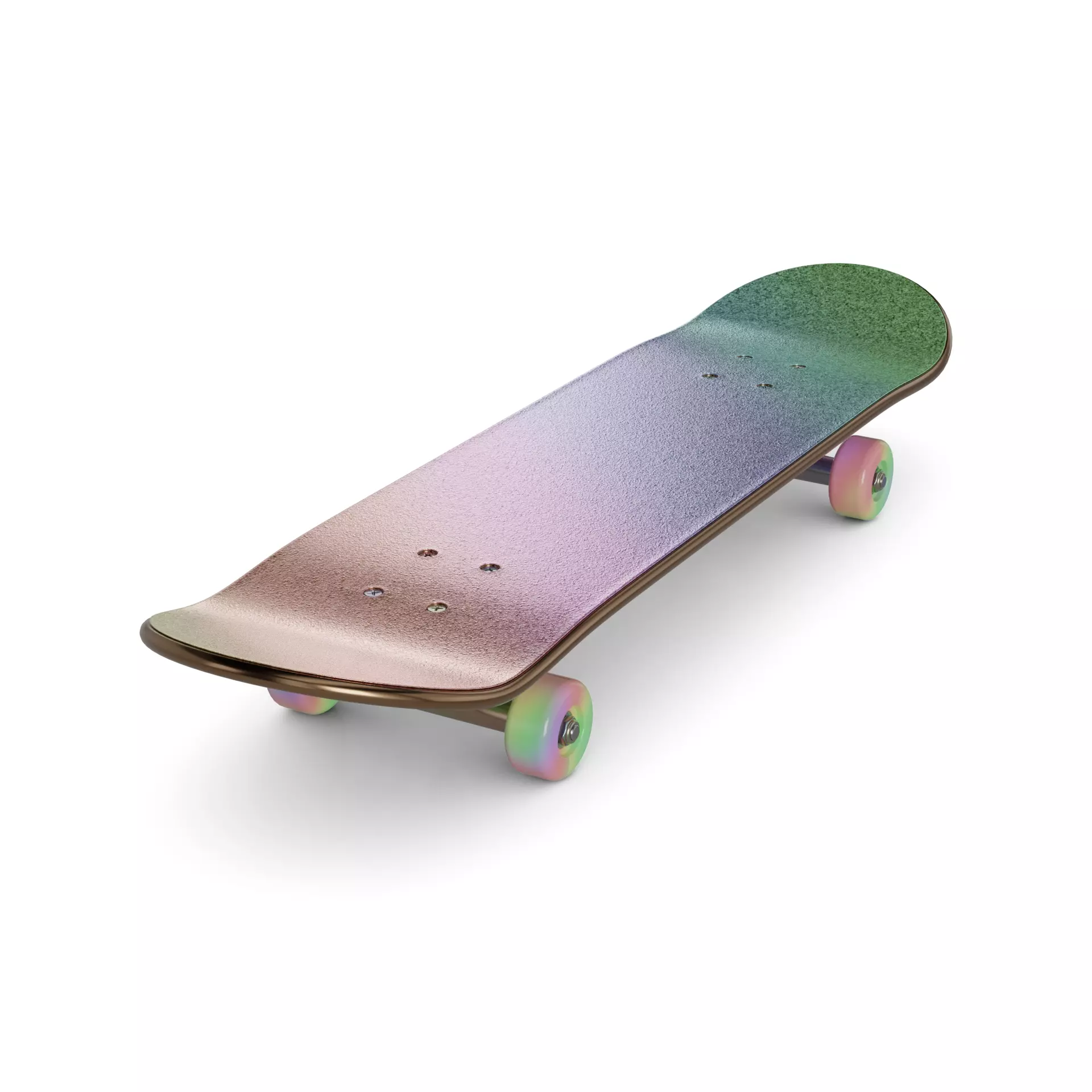 Standard Skateboard 3D model_0