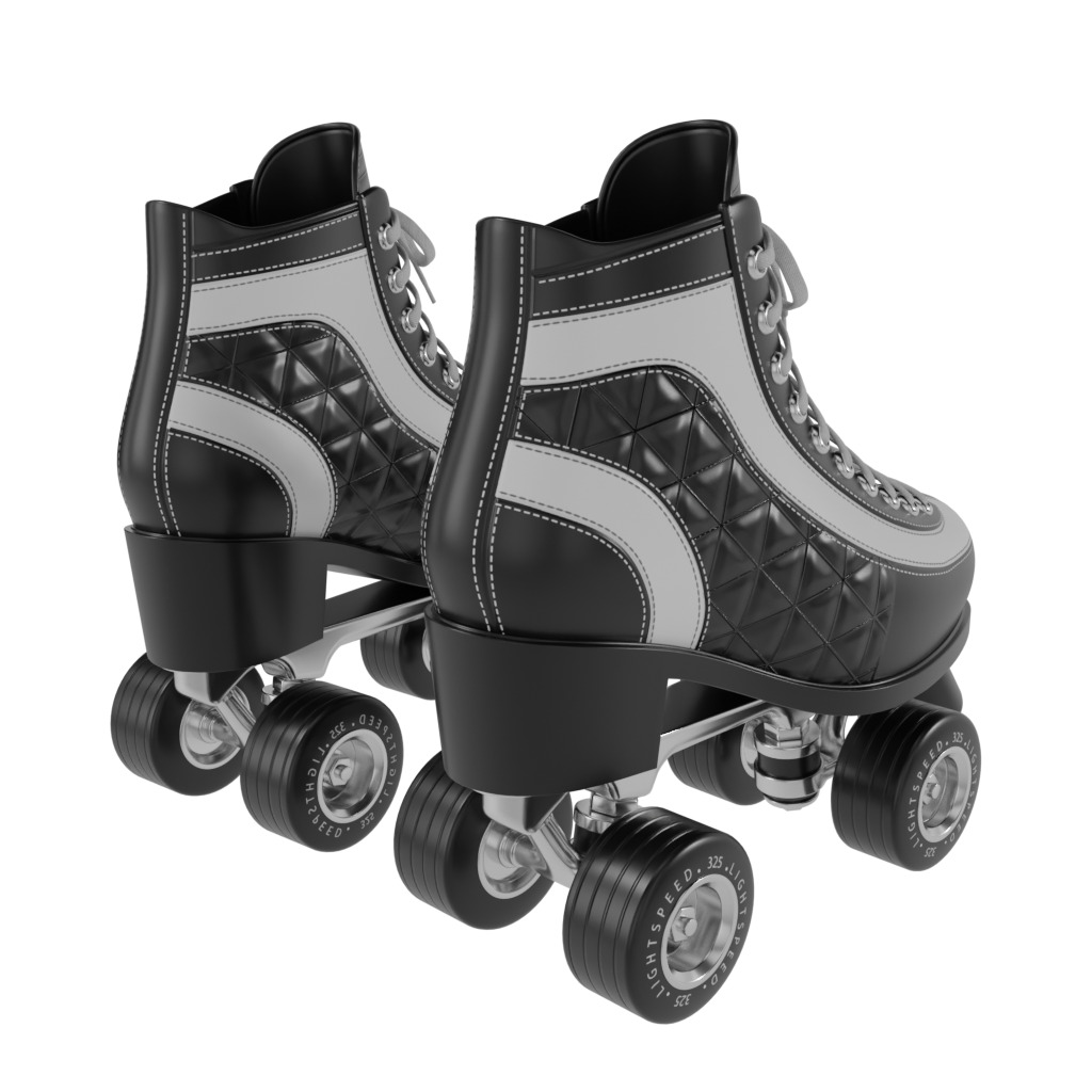 Adjustable Skate 3D model_2