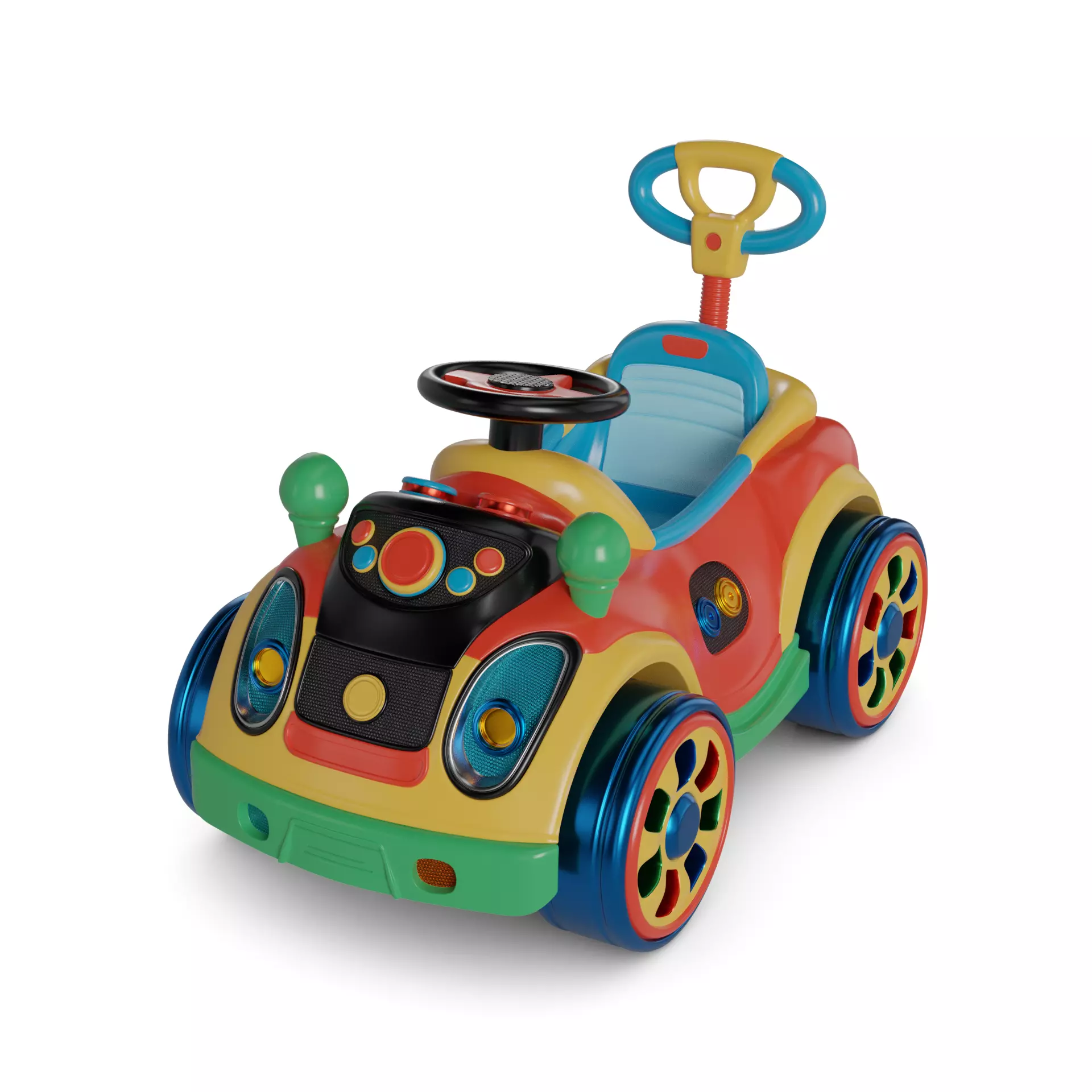 Push Ride-On 3D model_0
