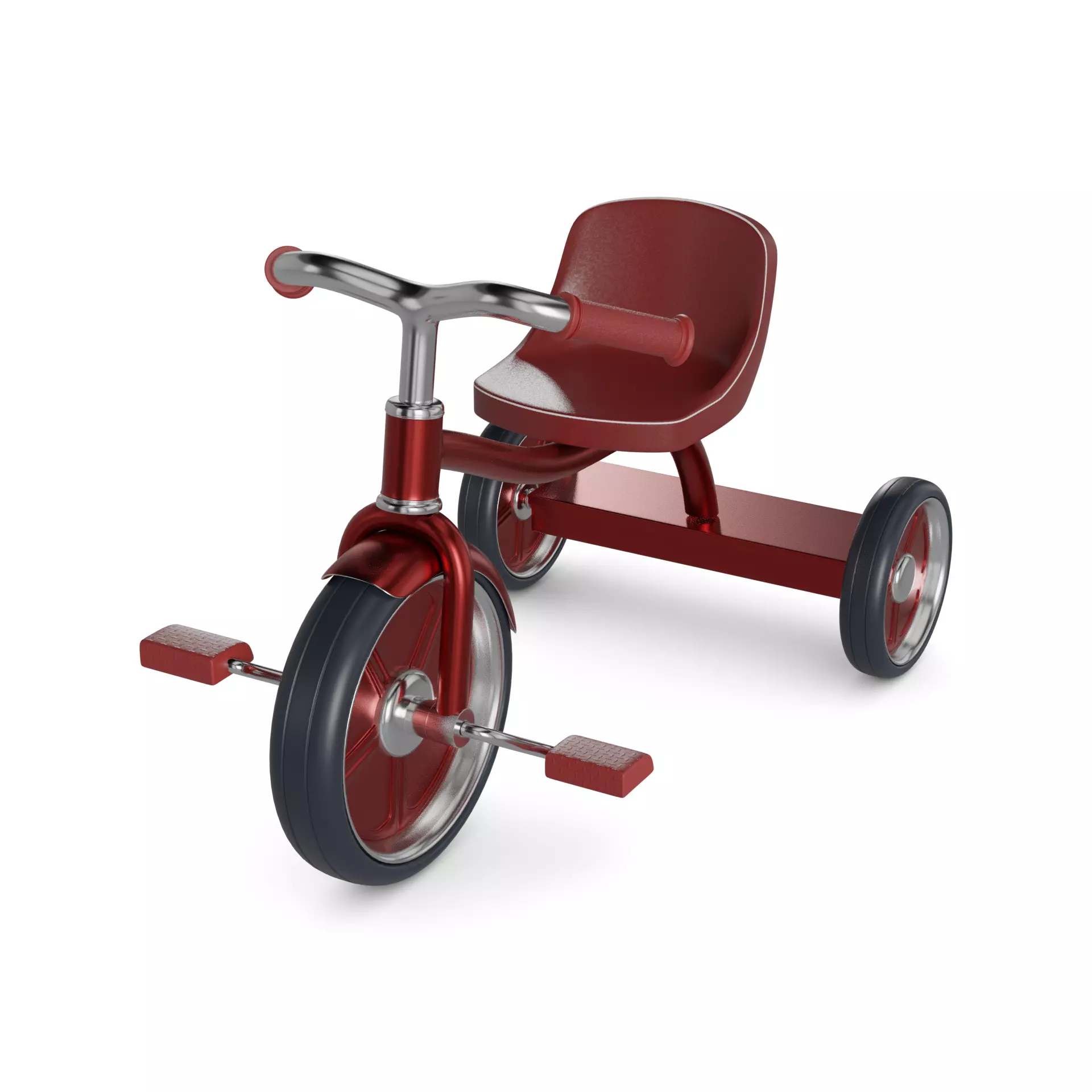 Pedal Ride-On 3D model_0