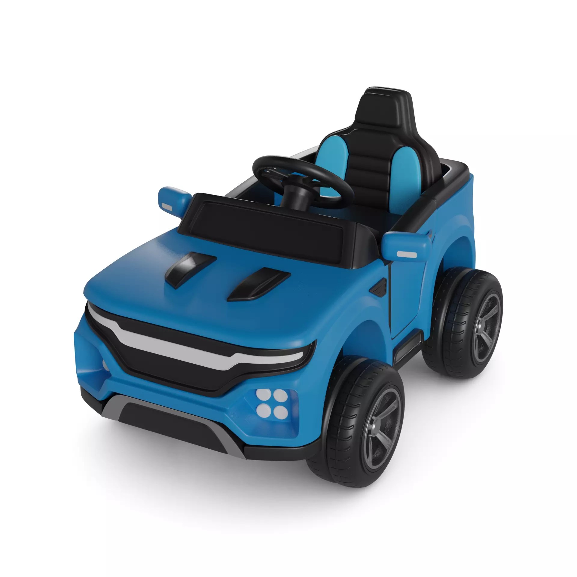 Electric Ride-On Car 3D model_0