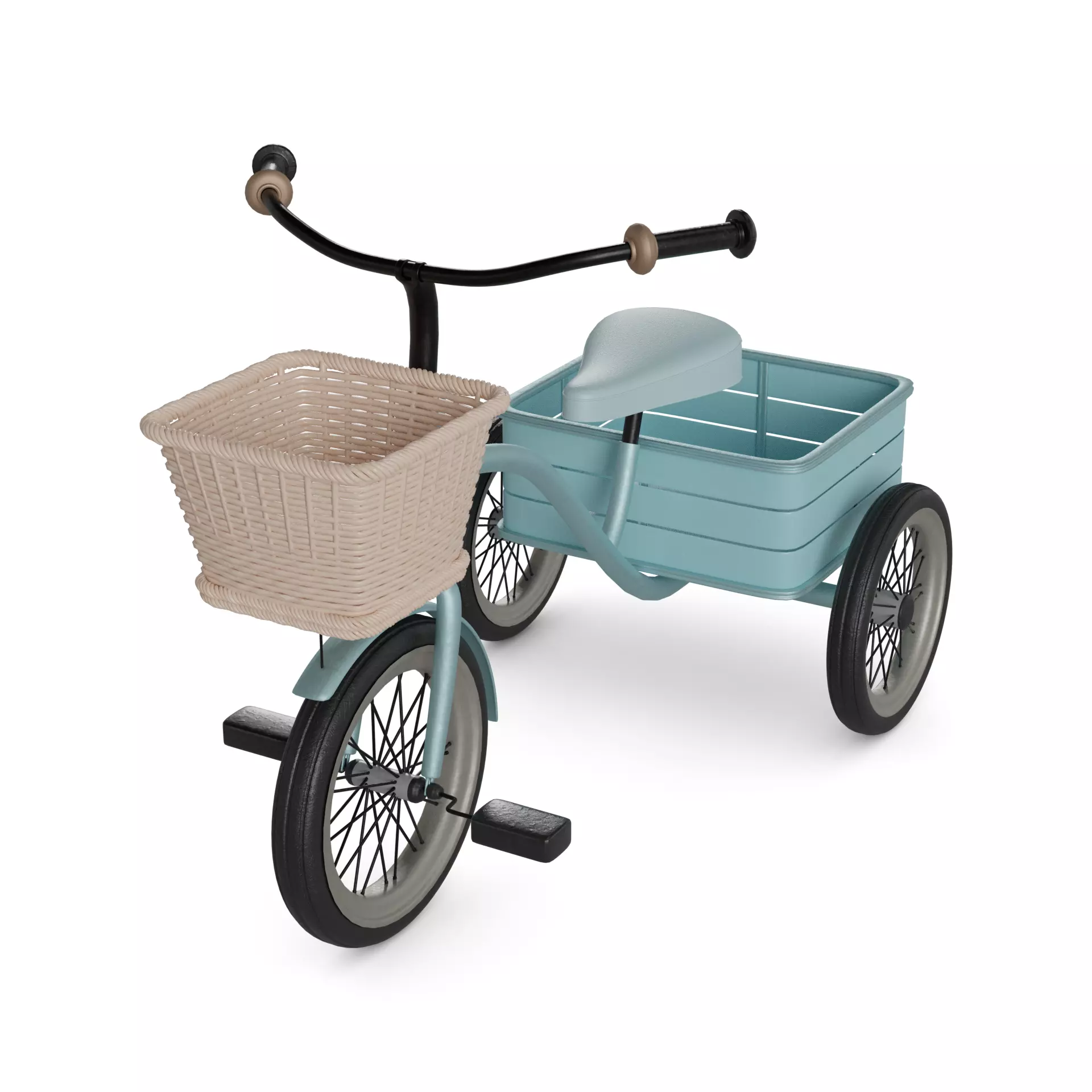 Traditional Tricycle Free 3D model