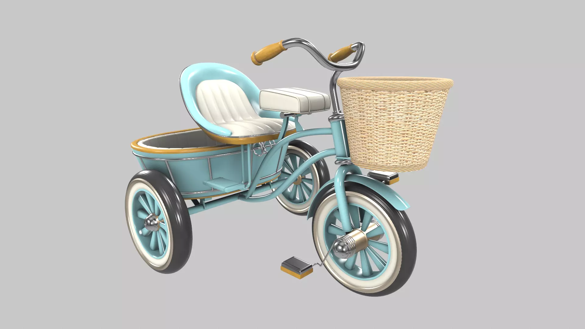 Convertible Tricycle 3D model_0