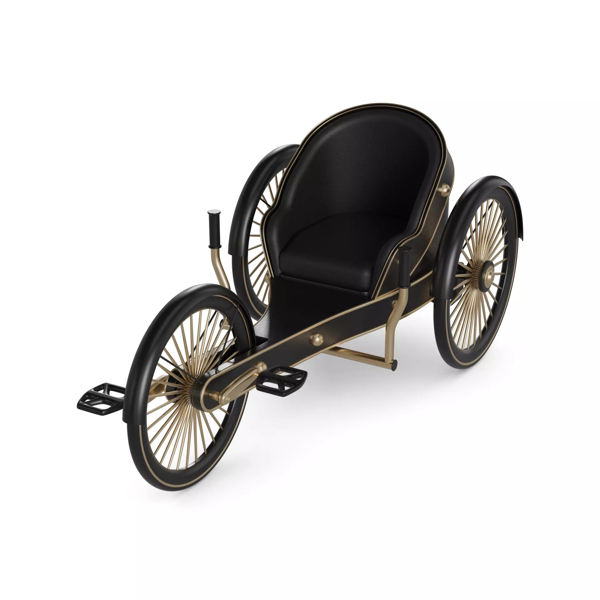 Recumbent Tricycle 3D model