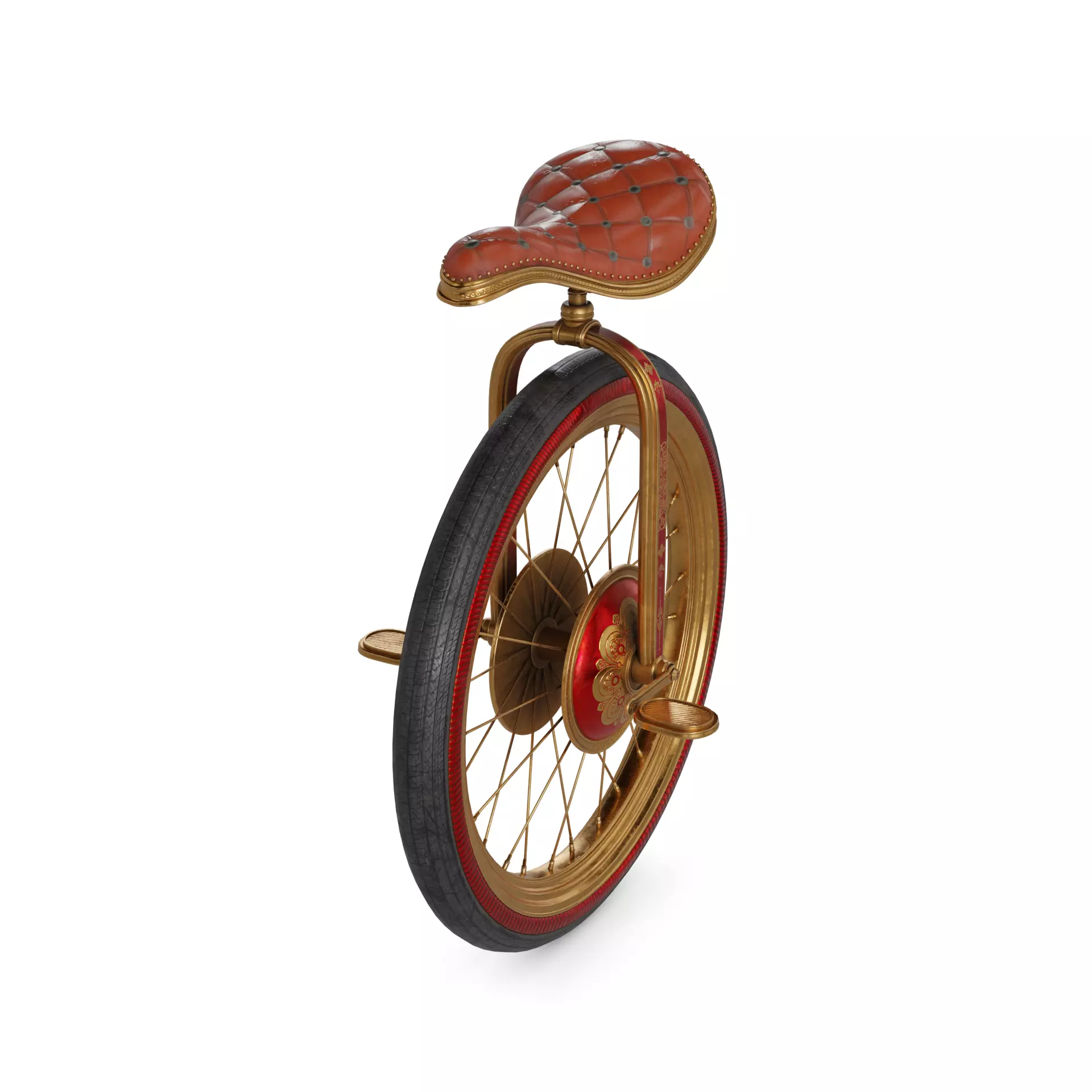 Unicycle 3D model_0