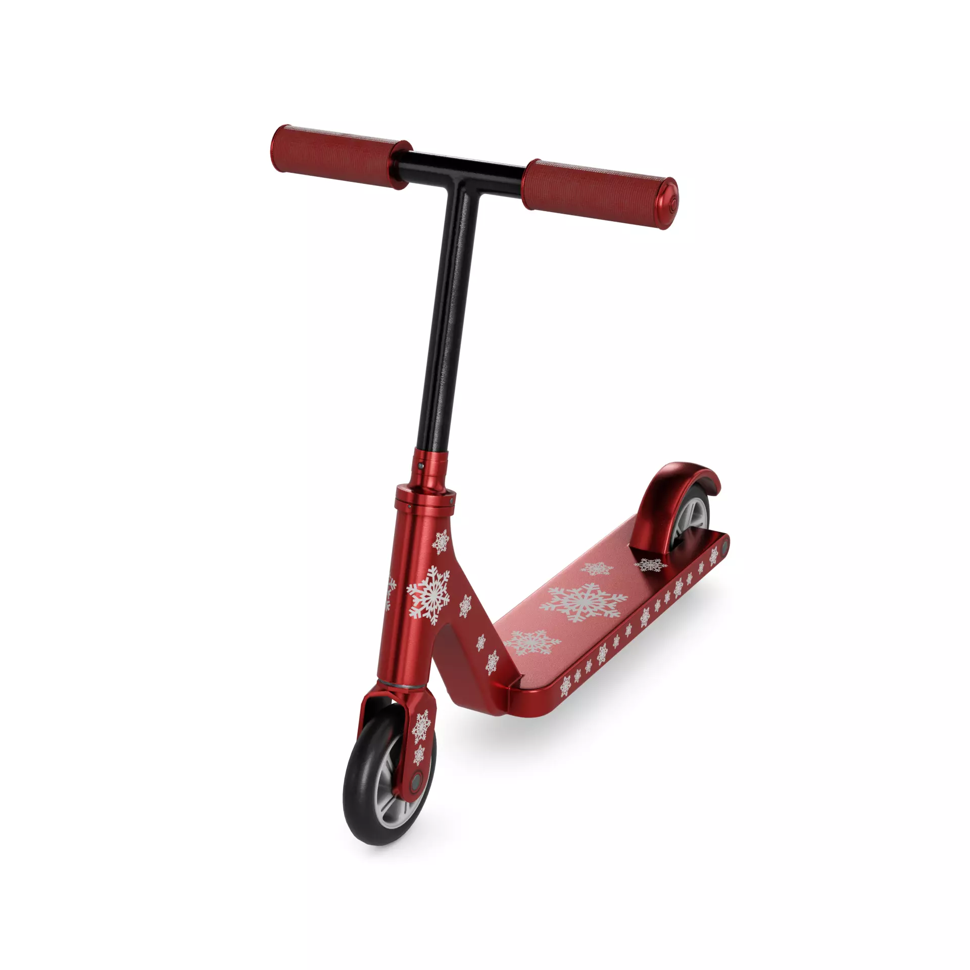 Snow Scooter 3D model_0