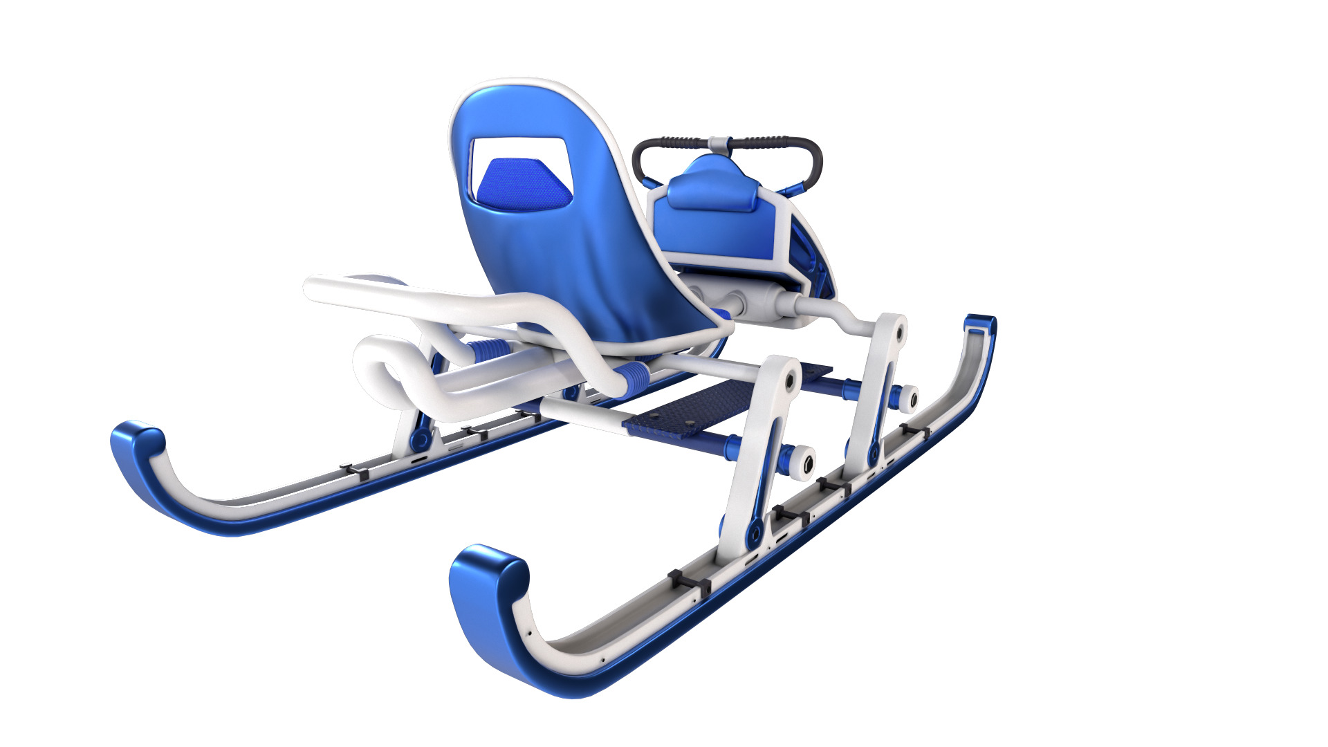 Sled vehicle 3D model_15