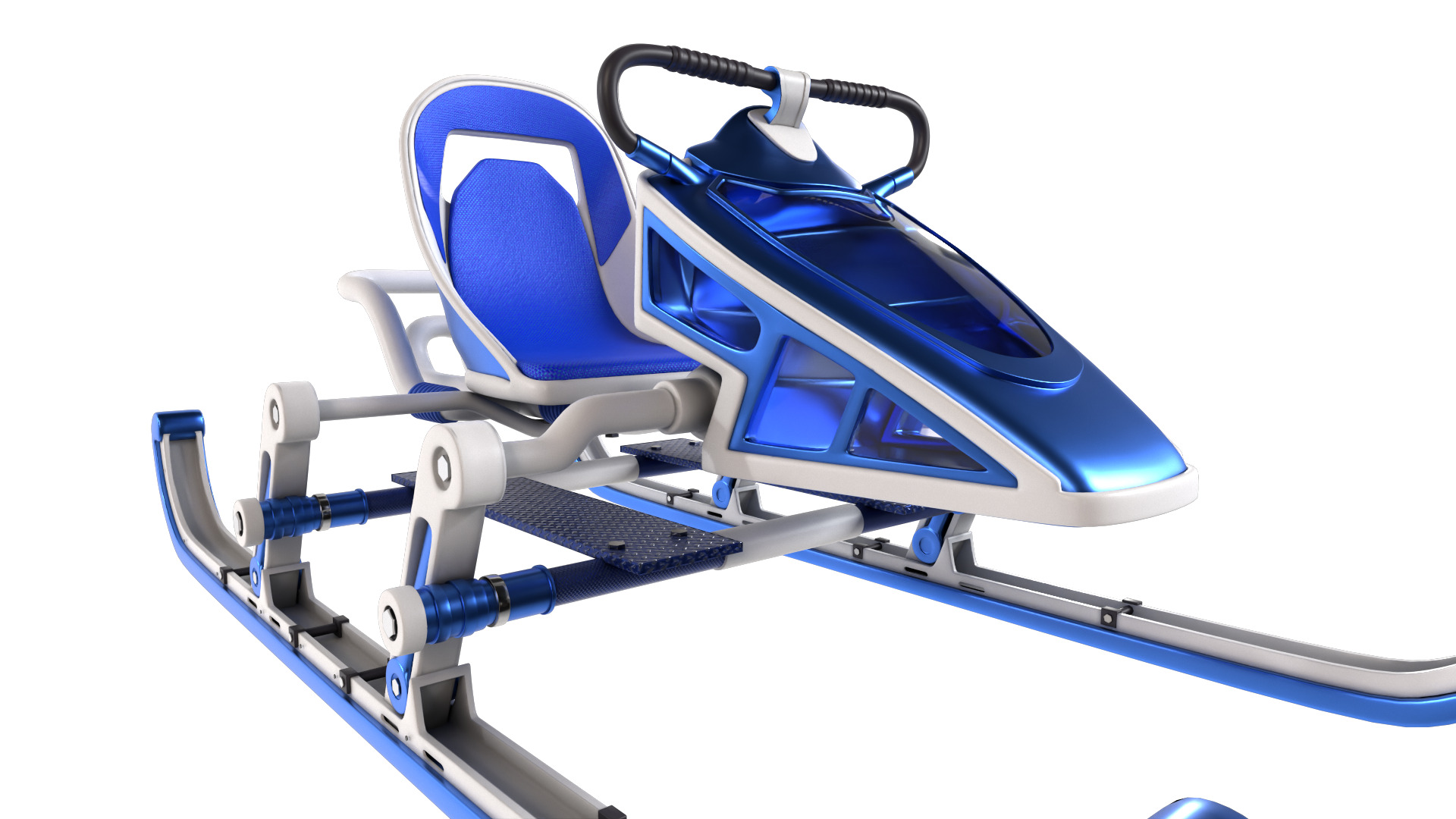 Sled vehicle 3D model_16