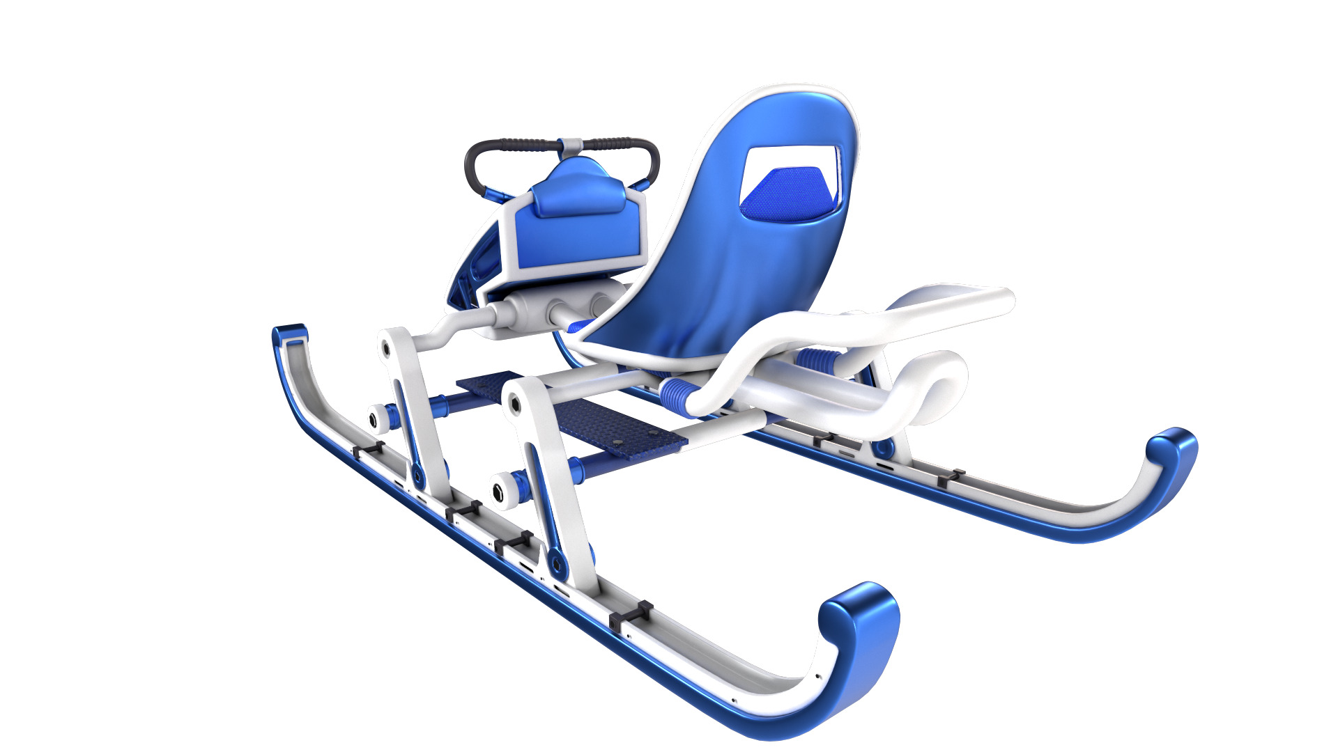 Sled vehicle 3D model_17