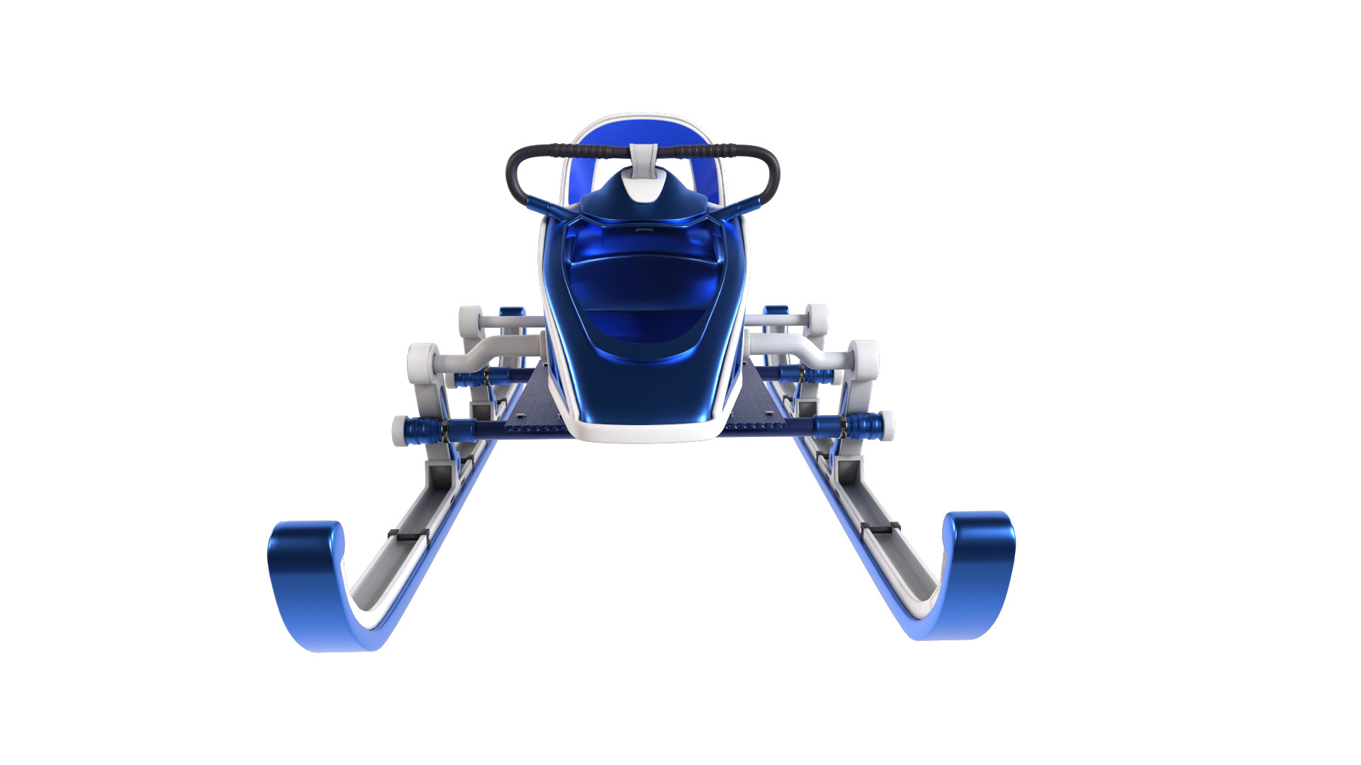 Sled vehicle 3D model_9