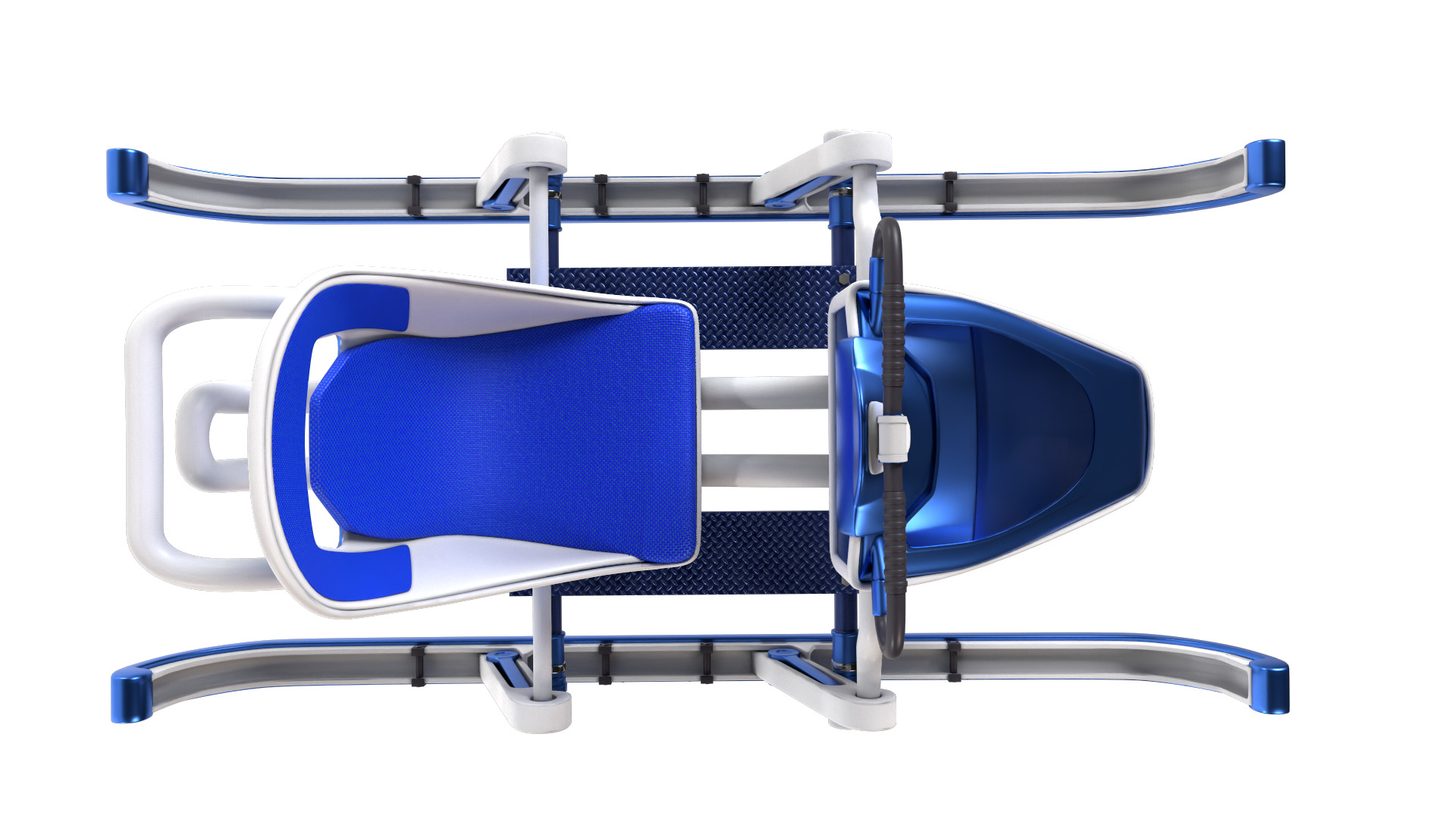 Sled vehicle 3D model_12