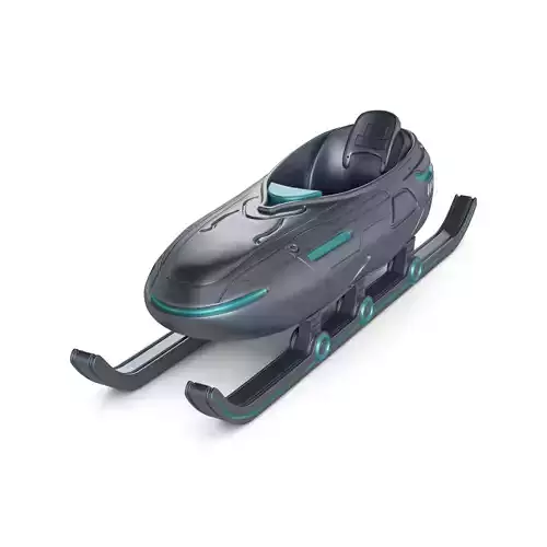 Toboggan 3D model
