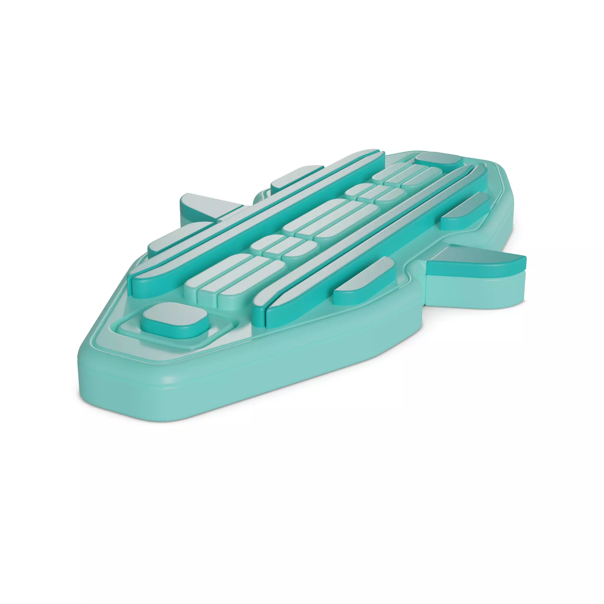 Kickboard 3D model_0