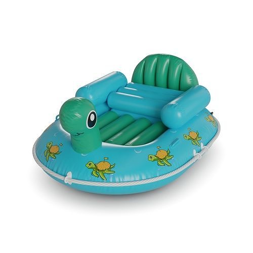 Inflatable Boat Free 3D model