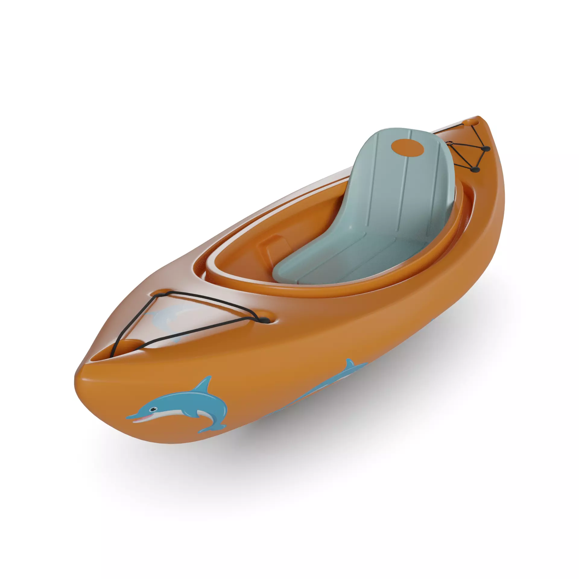Kayak 3D model_0