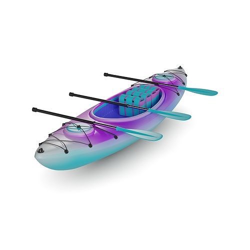 Kayak 3D model