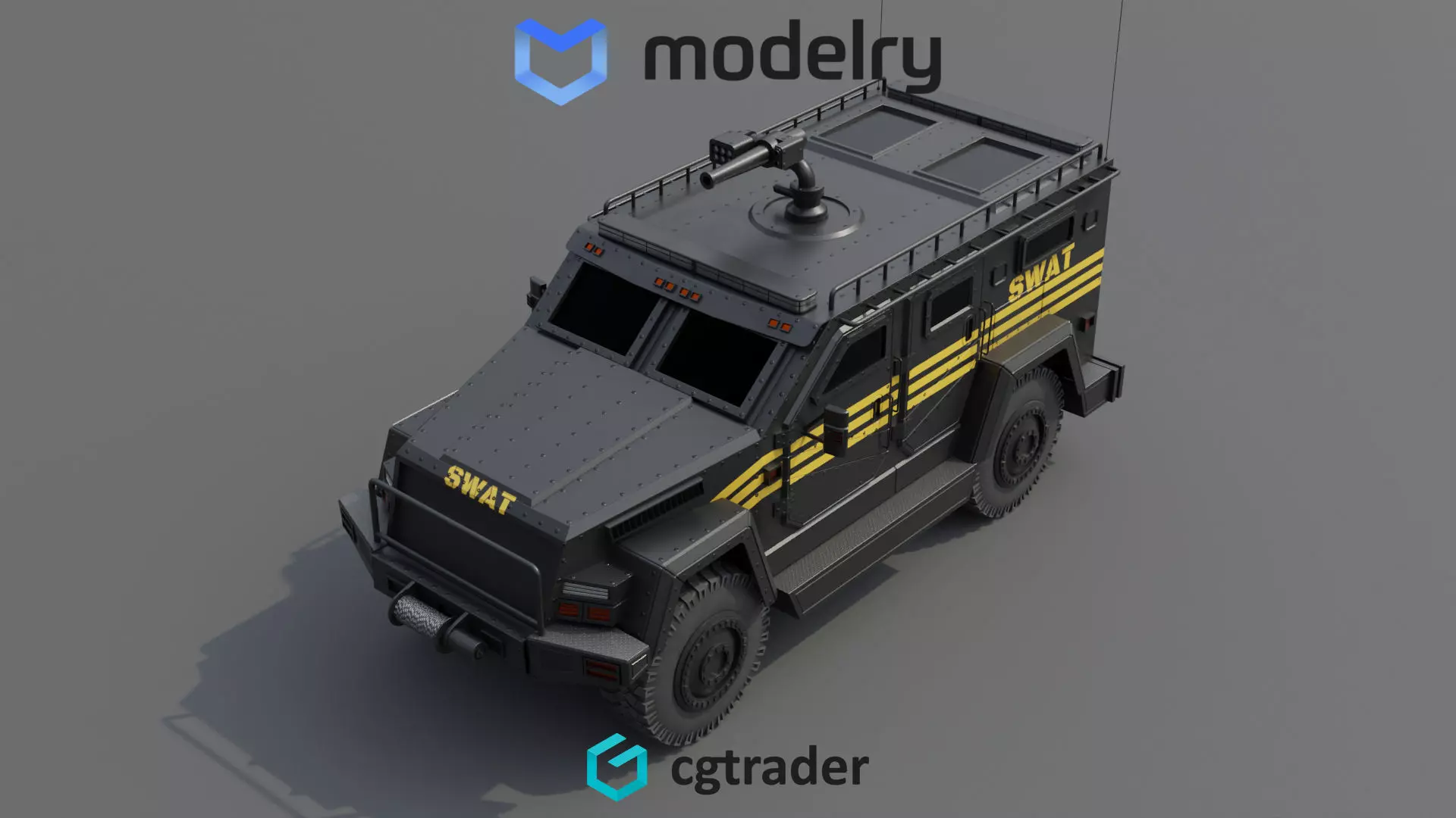 SWAT Vehicle 3D model