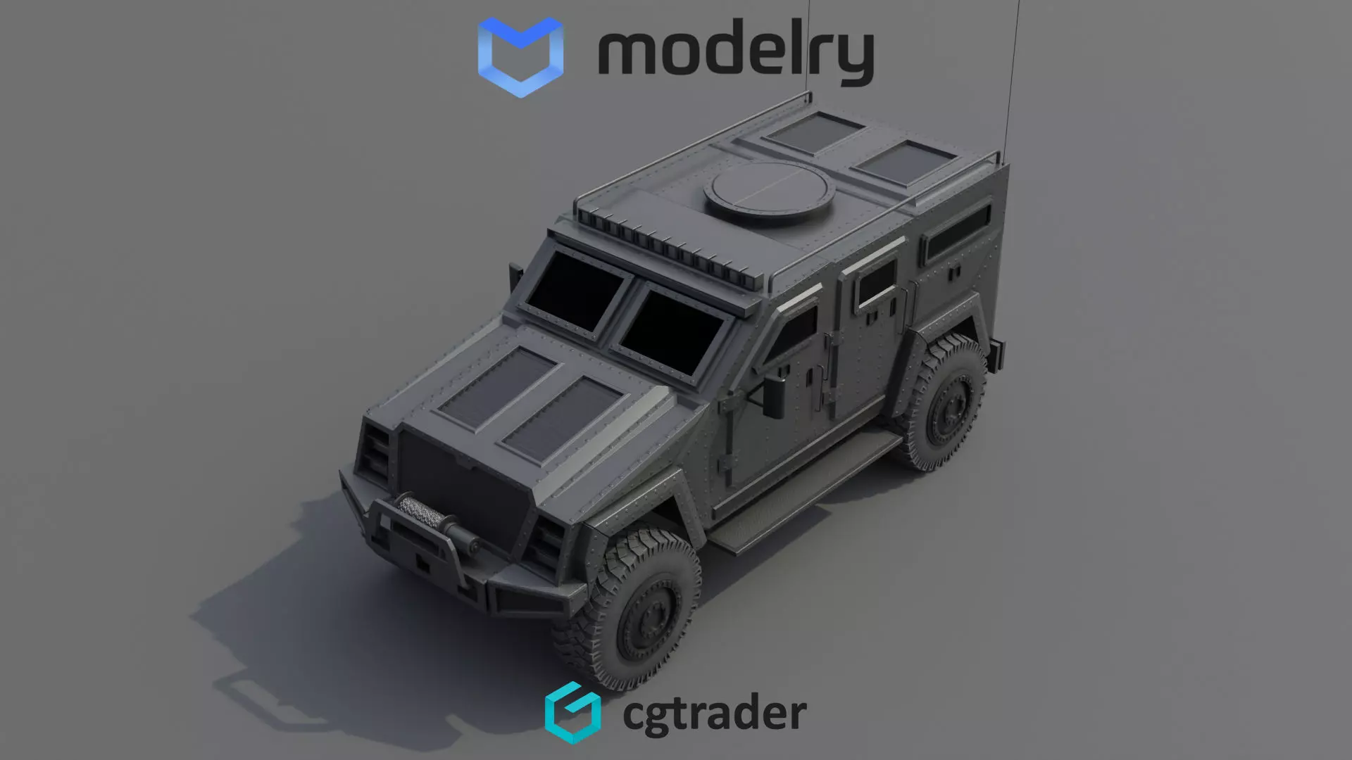 SWAT Vehicle 3D model