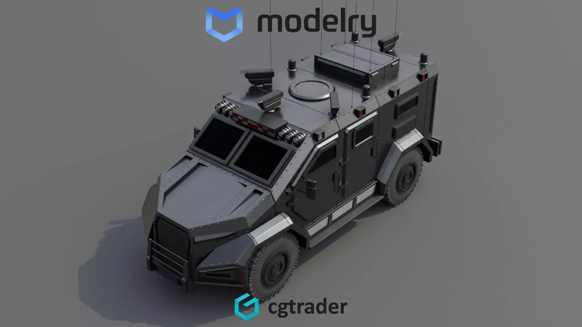 SWAT Vehicle 3D model_0