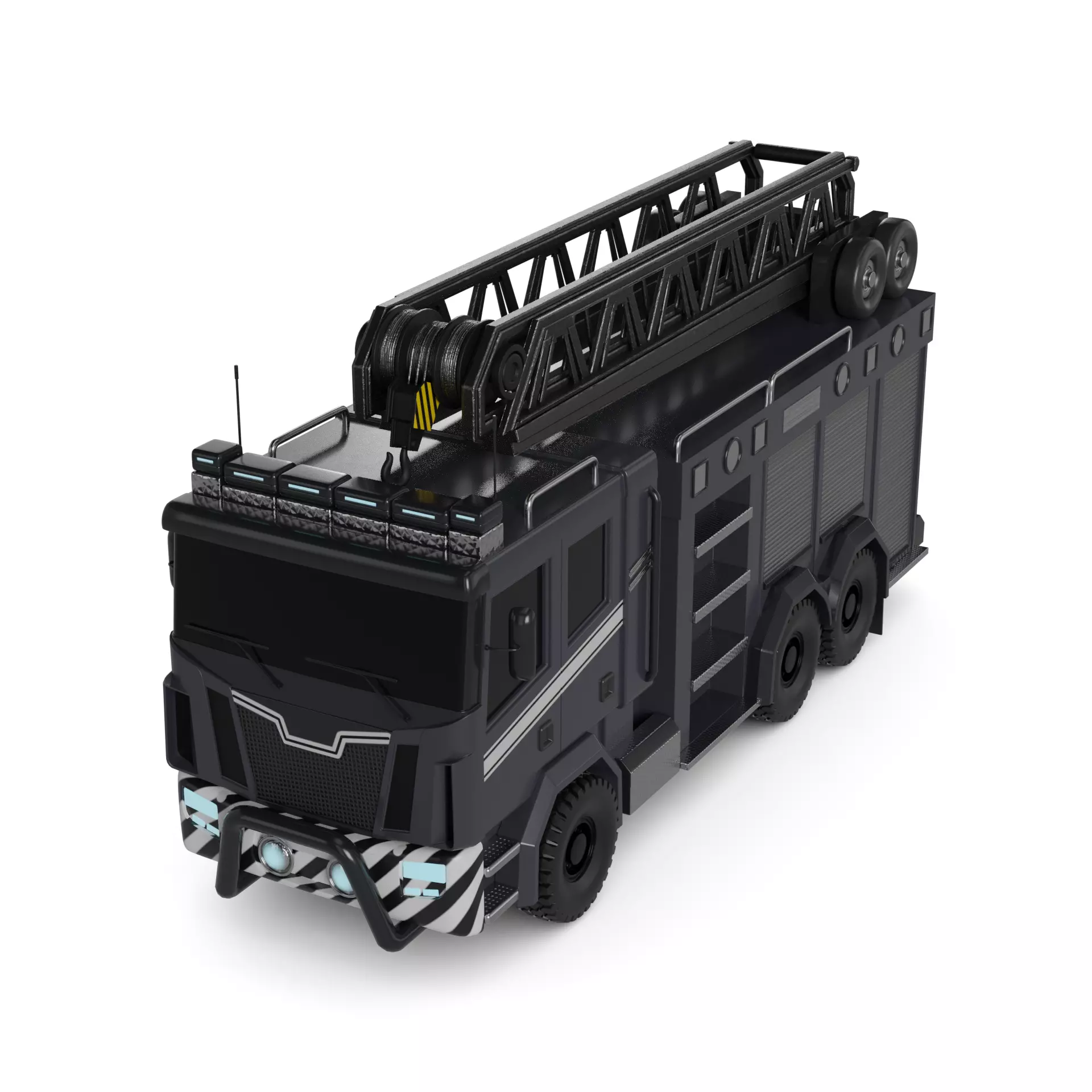 Fire Engine 3D model_0