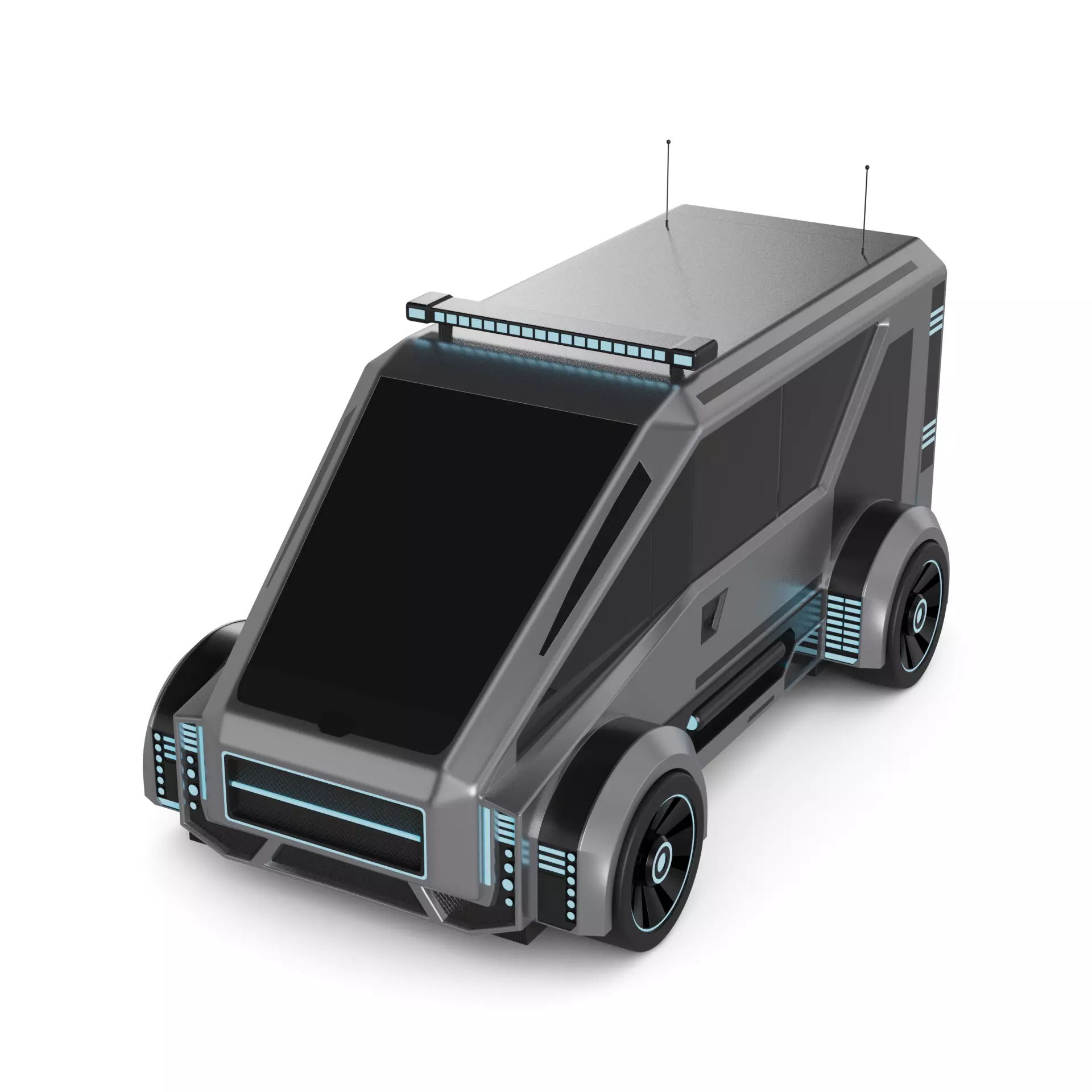 Fire Engine 3D model_0