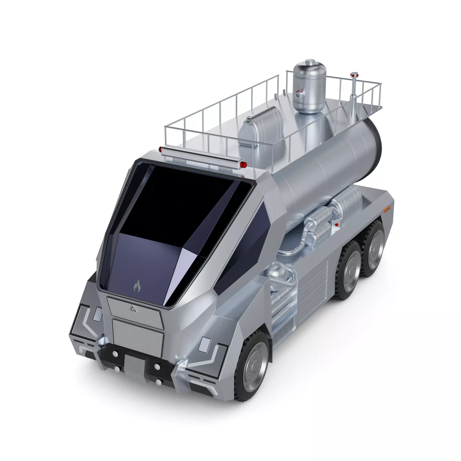 Fire Tanker 3D model
