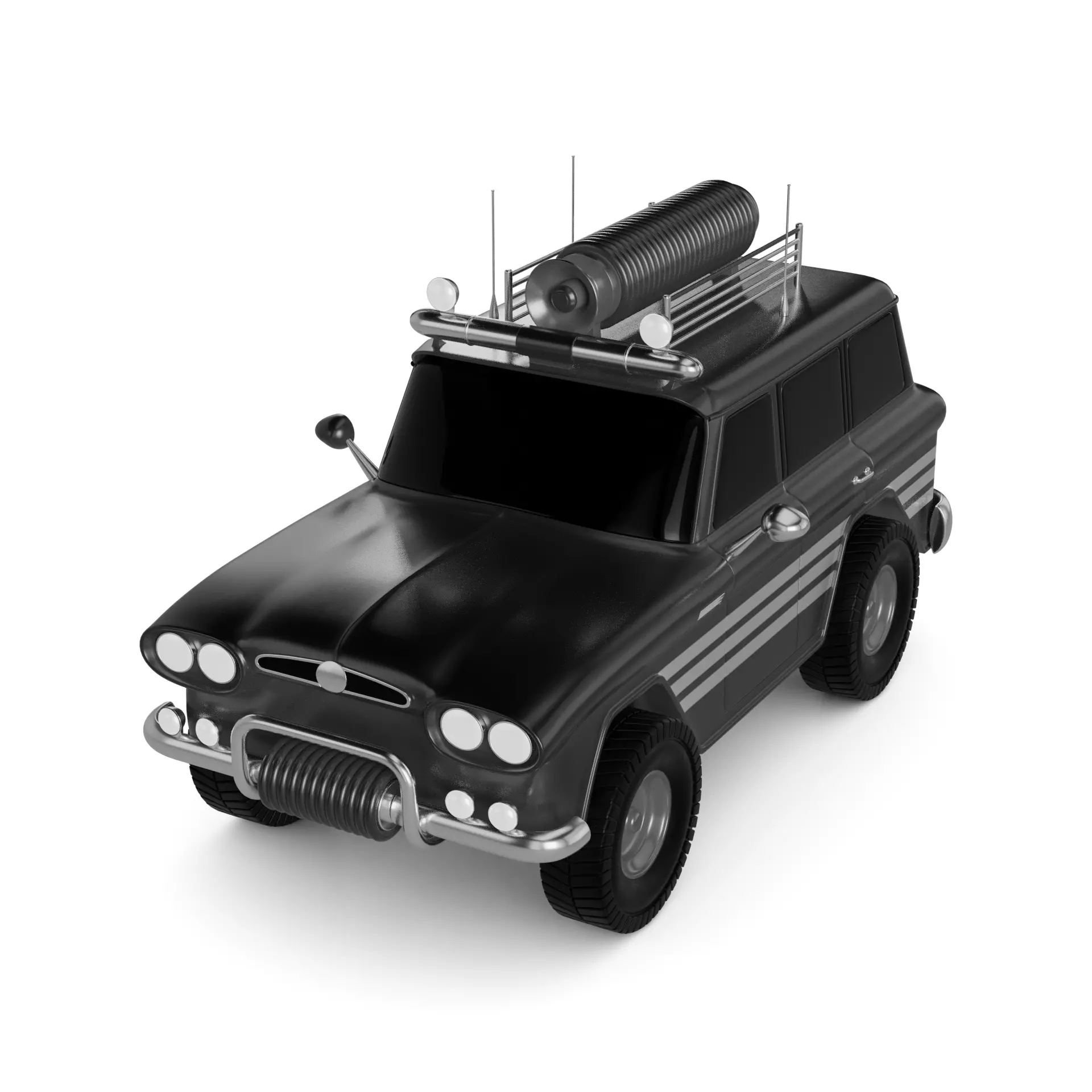 Search Rescue Vehicle 3D model