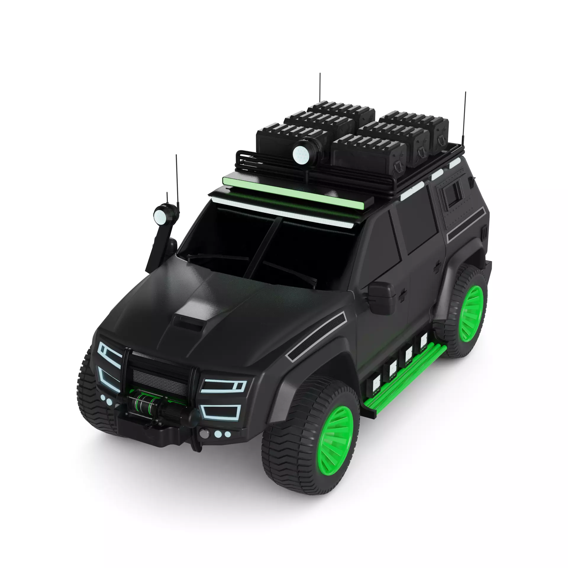 Search Rescue Vehicle 3D model