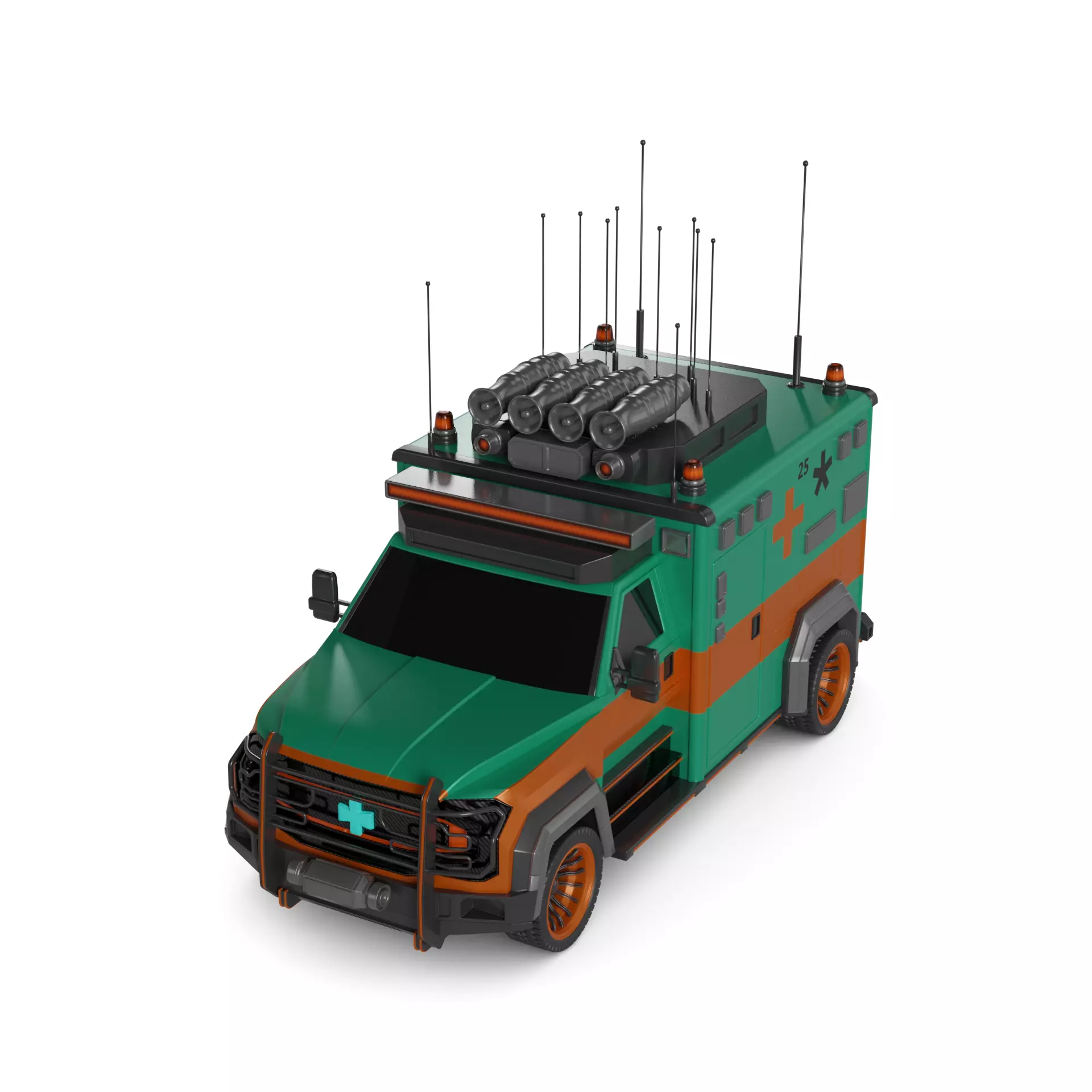 Ambulance 3D model
