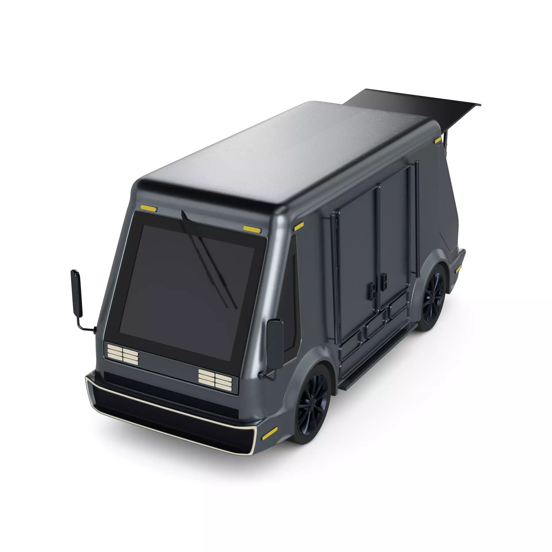 Utility Truck 3D model_0