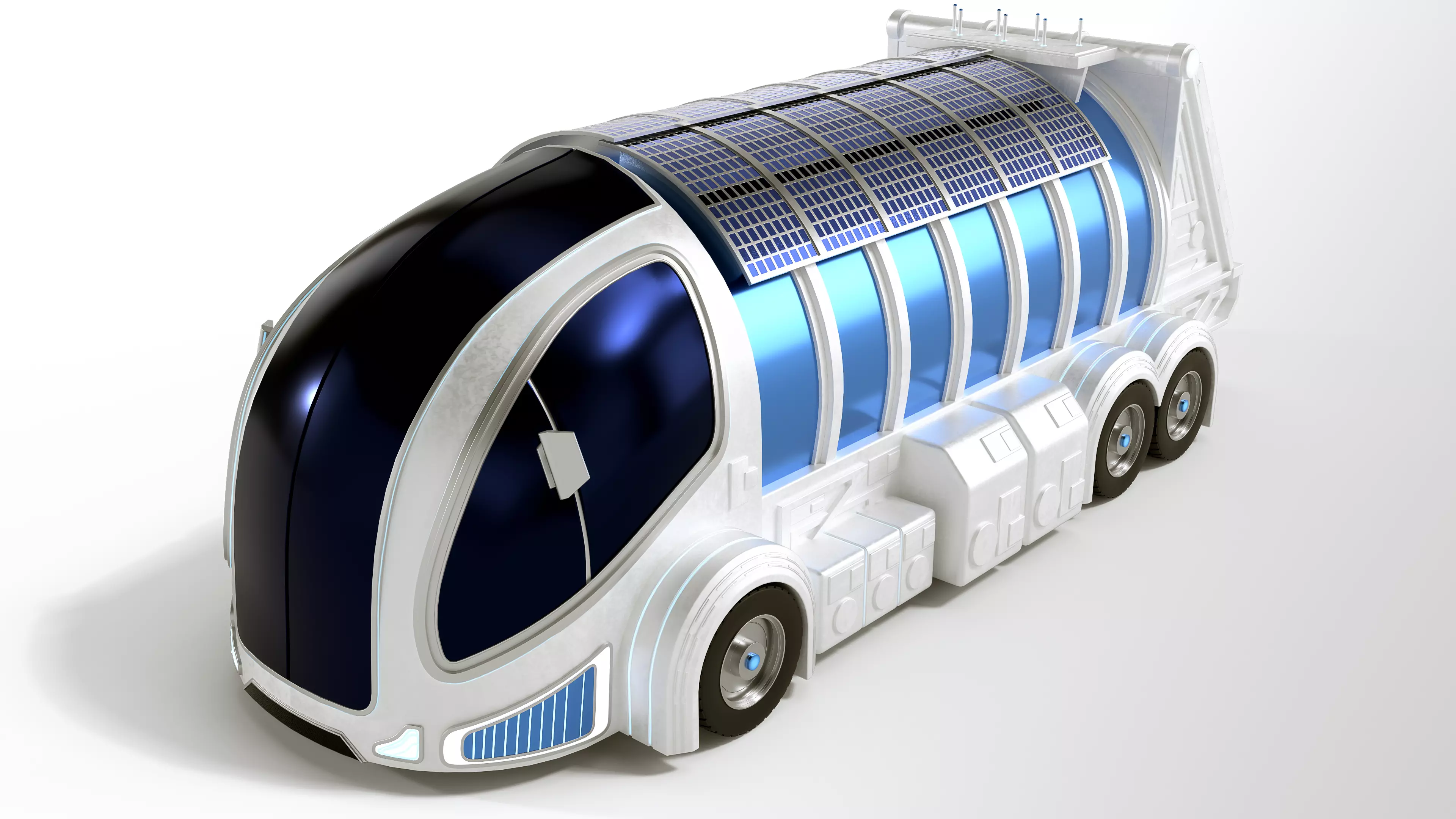 Garbage Truck 3D model