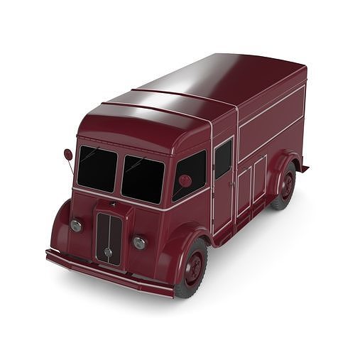 Delivery Van 3D model 5
