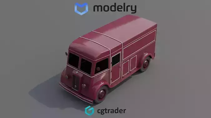 Delivery Van 3D model