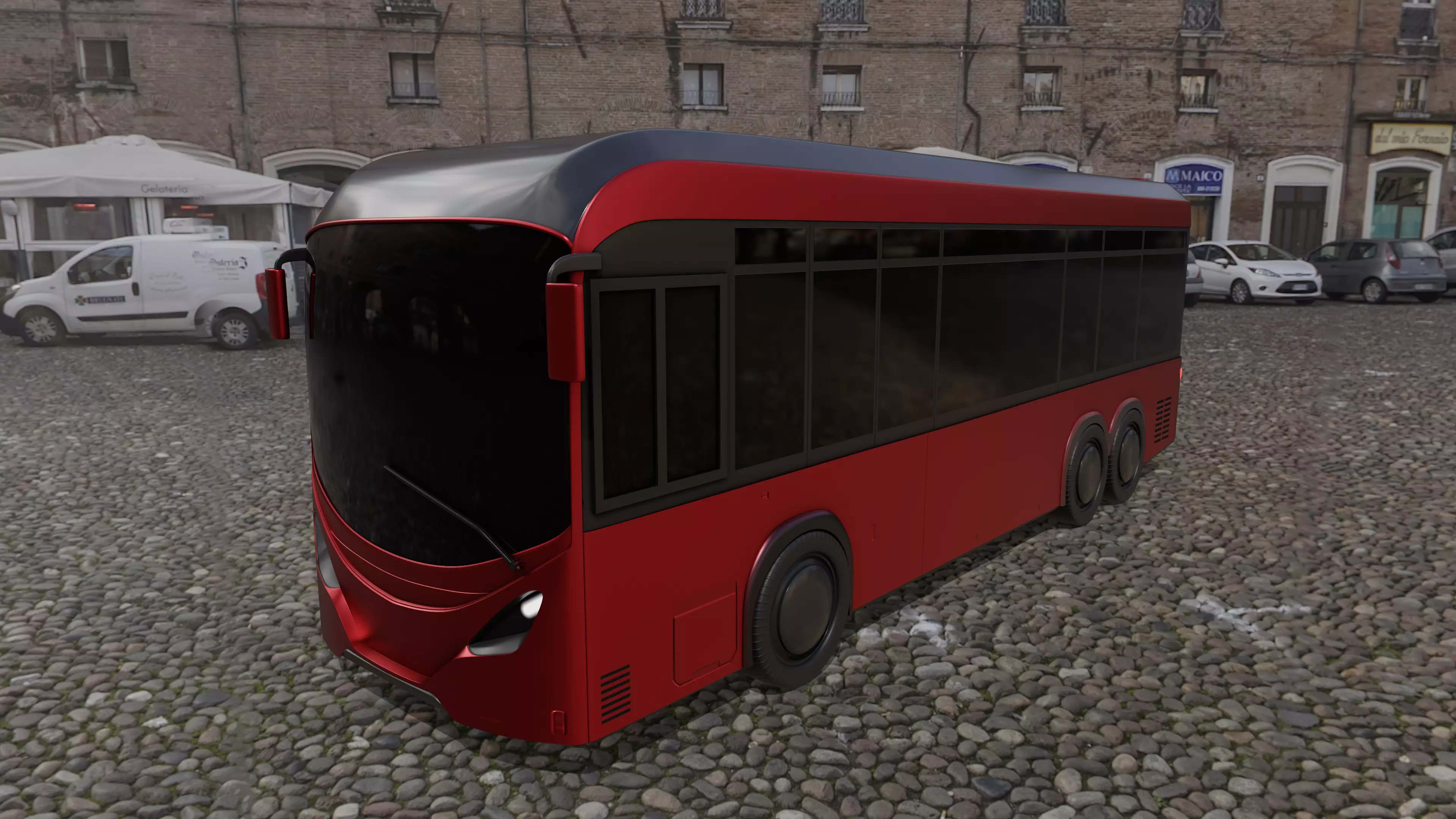 Public Bus 3D model