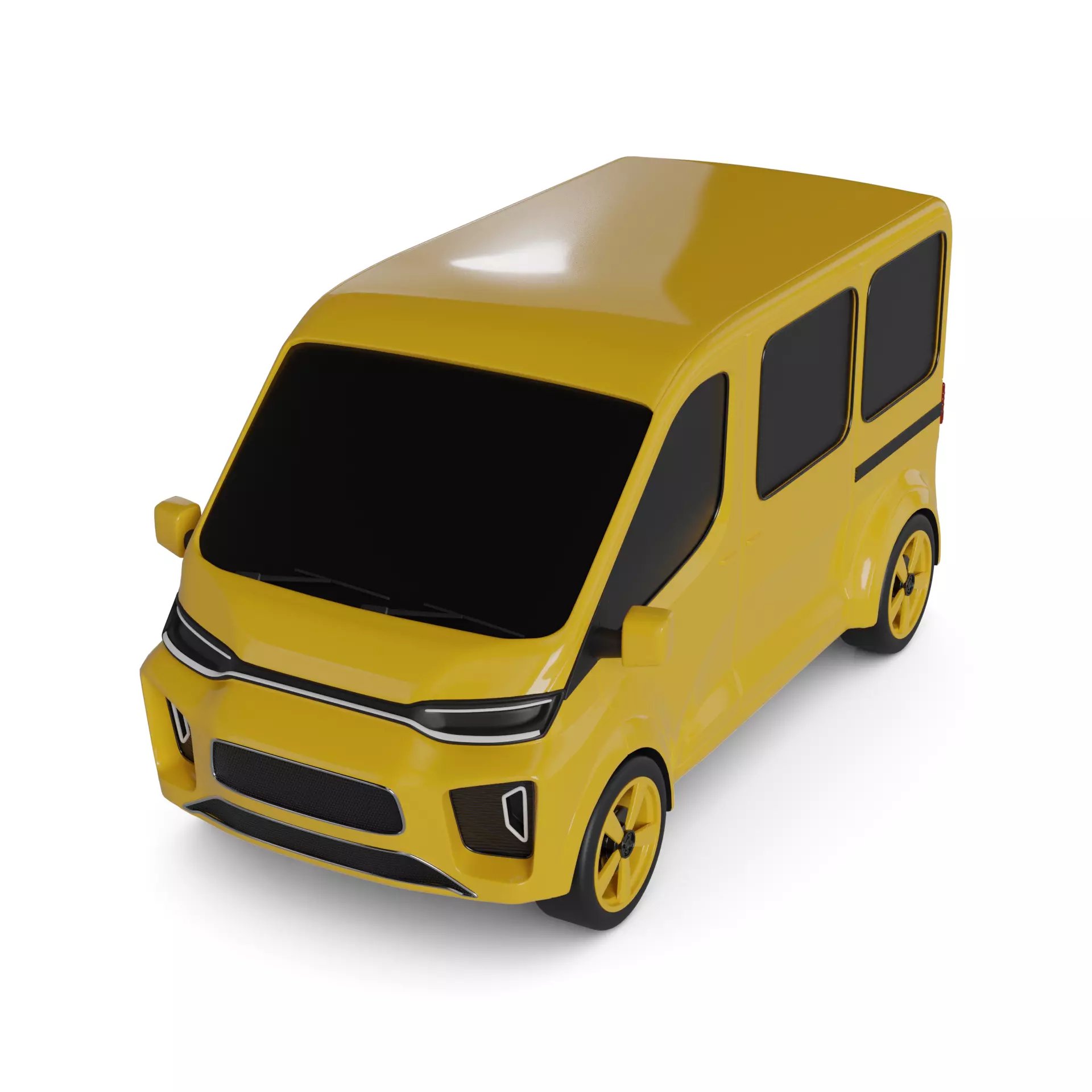 Public Bus Free 3D model_0