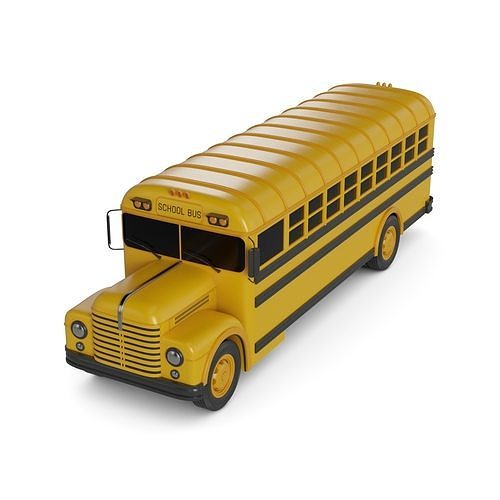 School Bus 3D model