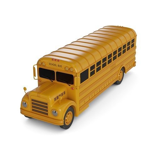 School Bus 3D model