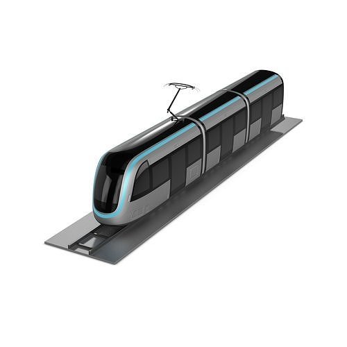 Tram 3D model