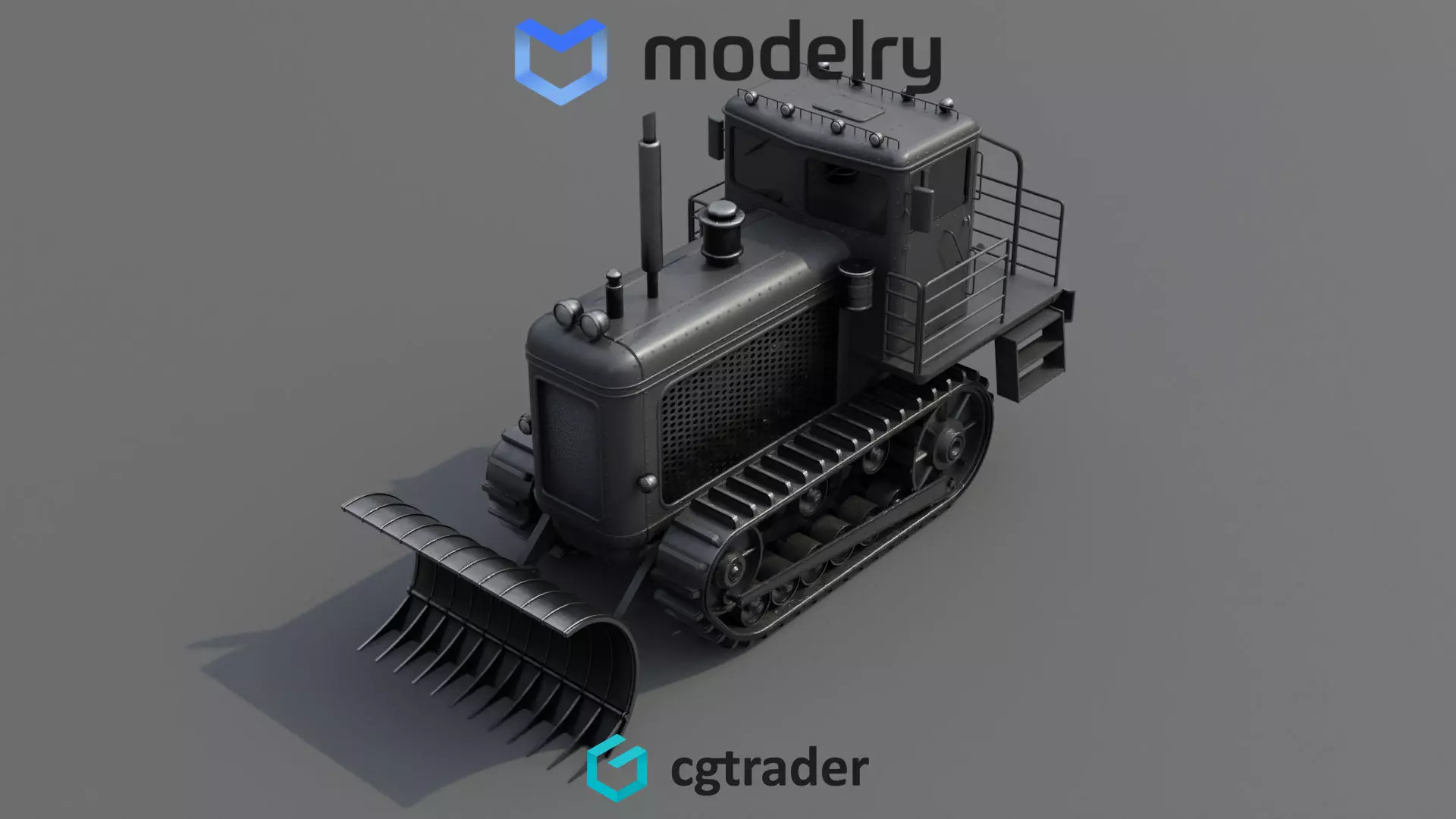 Bulldozer 3D model