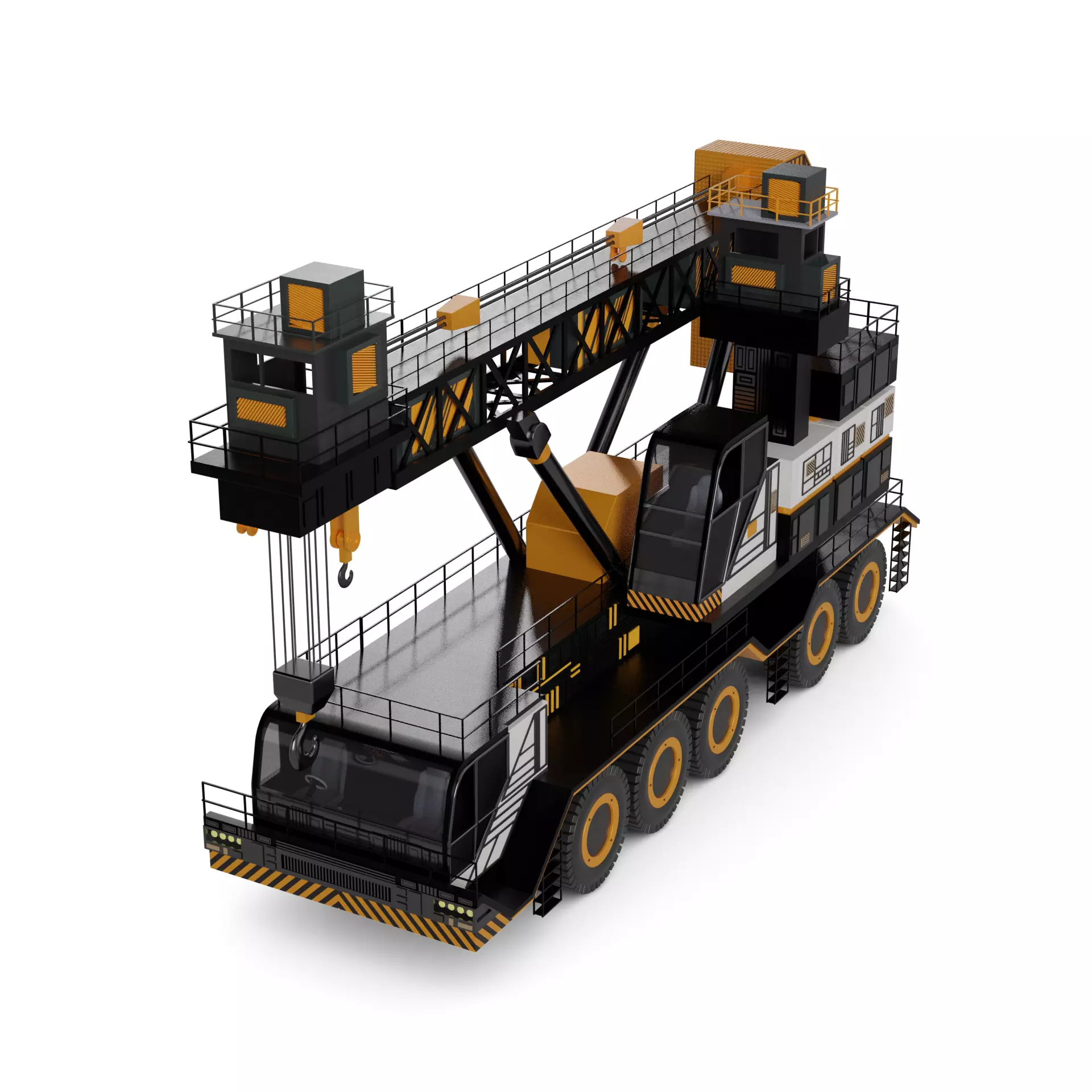 Crane 3D model_0