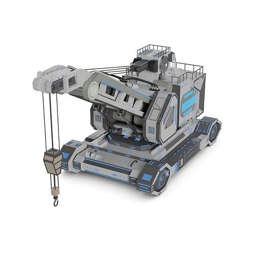 Crane 3D model