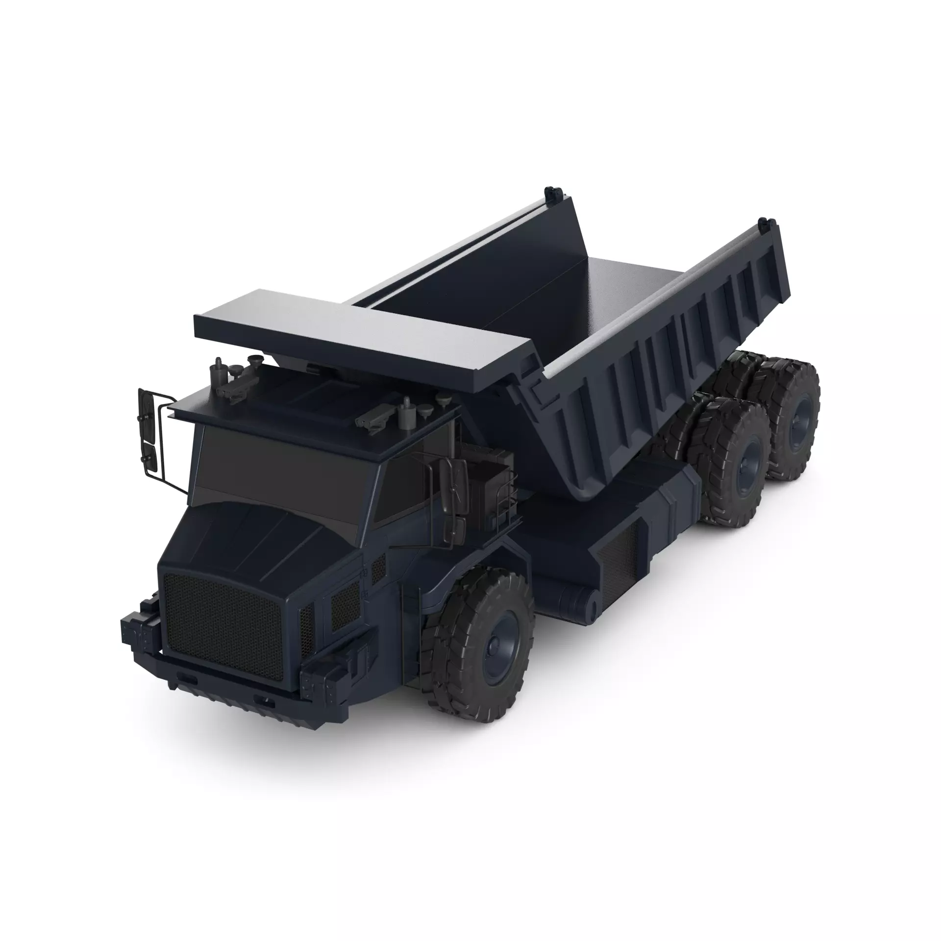 Dump Truck 3D model_0