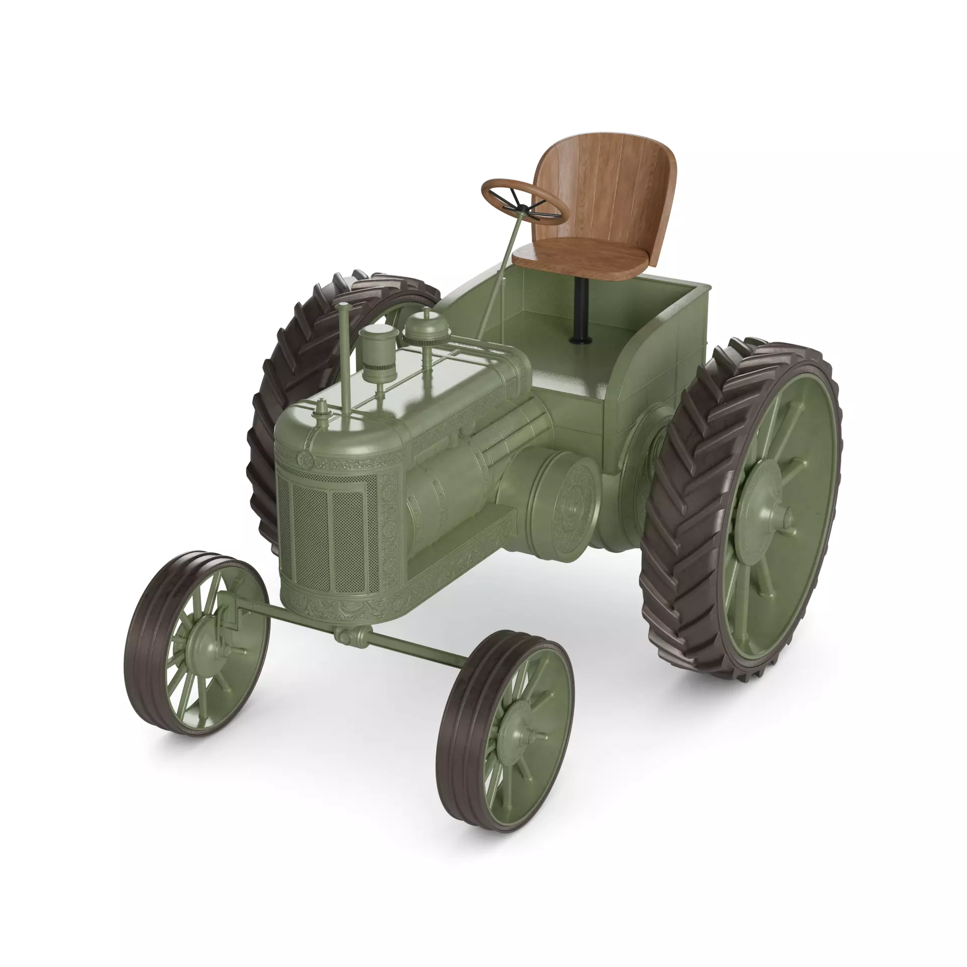 Tractor 3D model_0